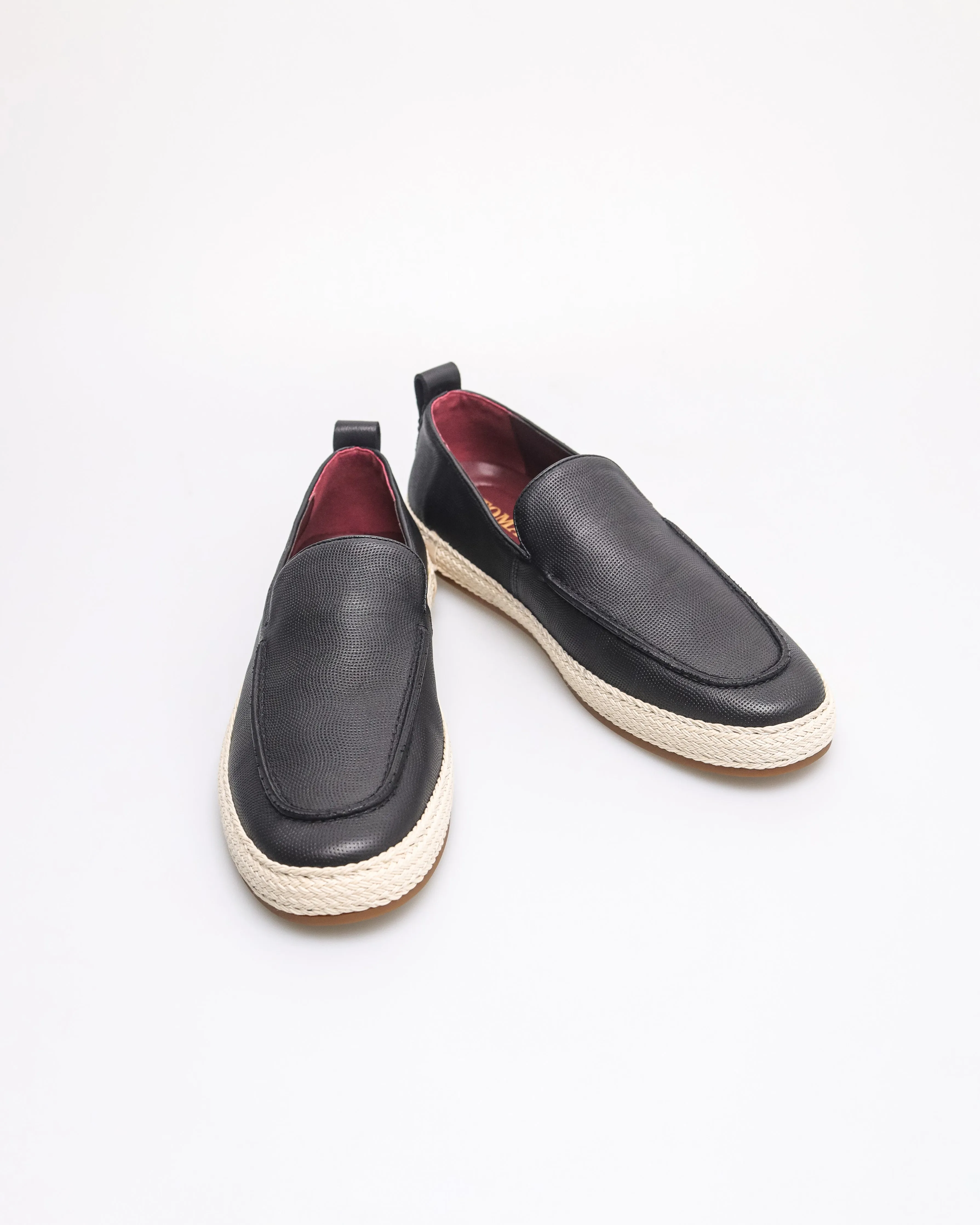 Tomaz HF104 Men's Plain Textured Loafers