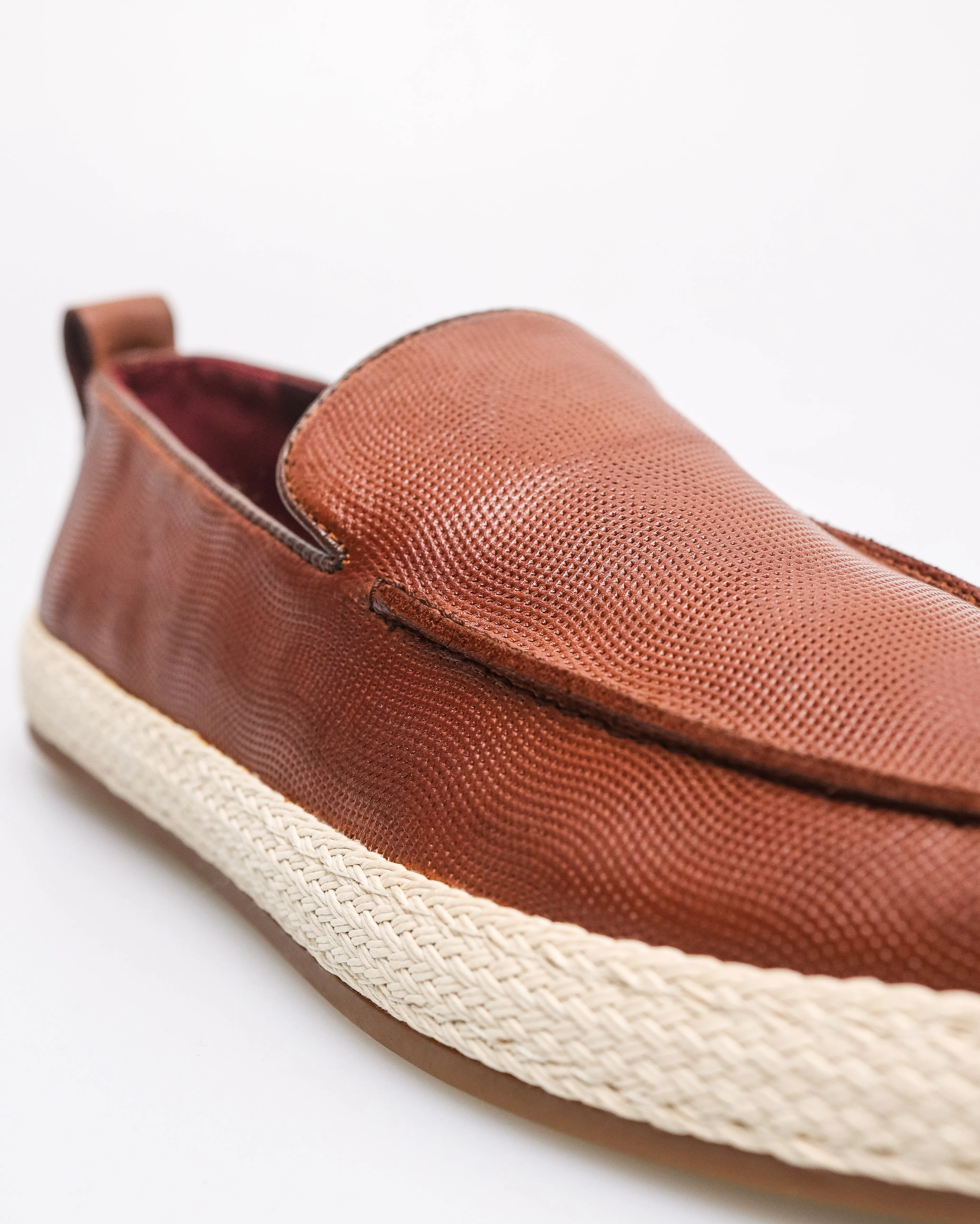Tomaz HF104 Men's Plain Textured Loafers
