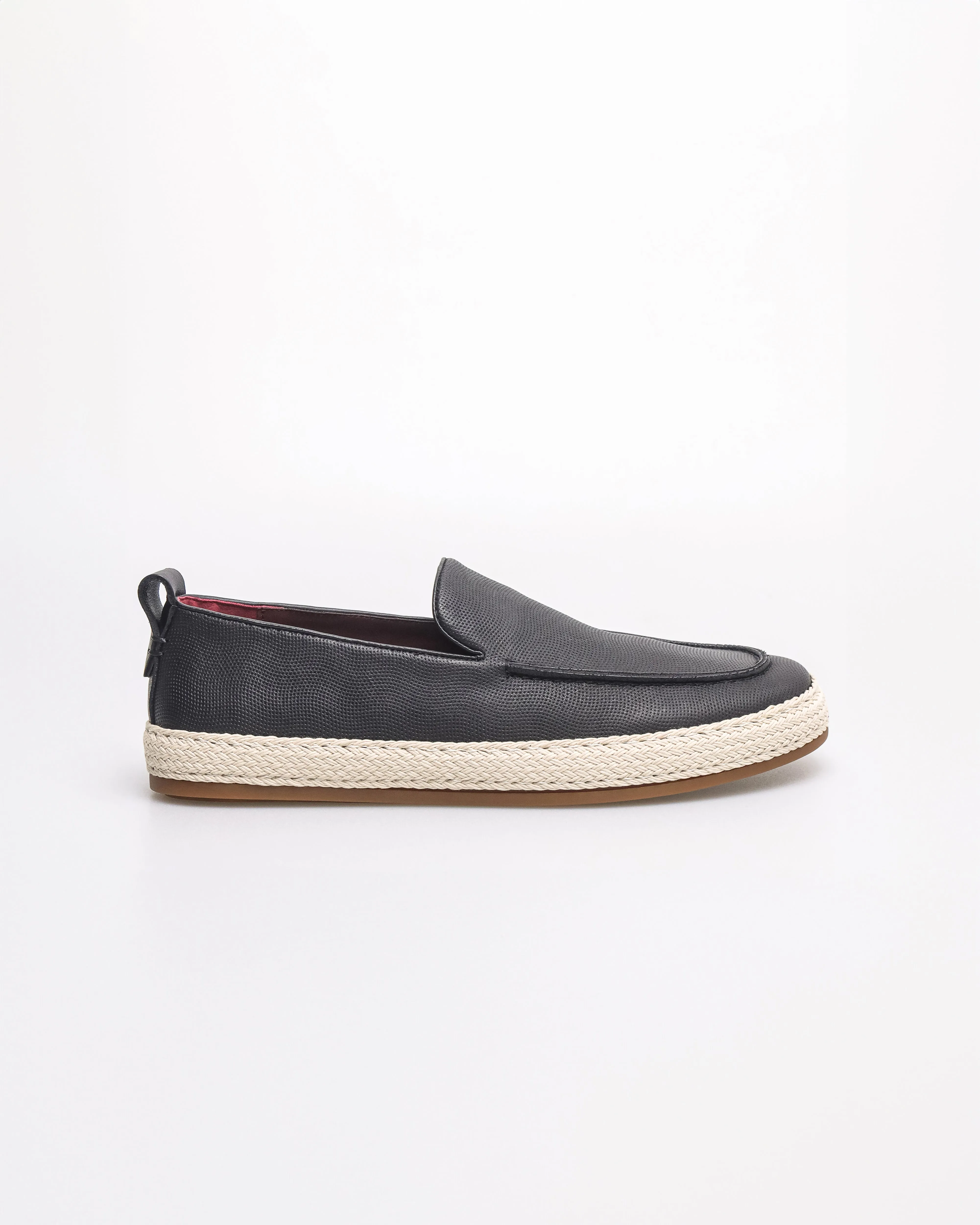 Tomaz HF104 Men's Plain Textured Loafers