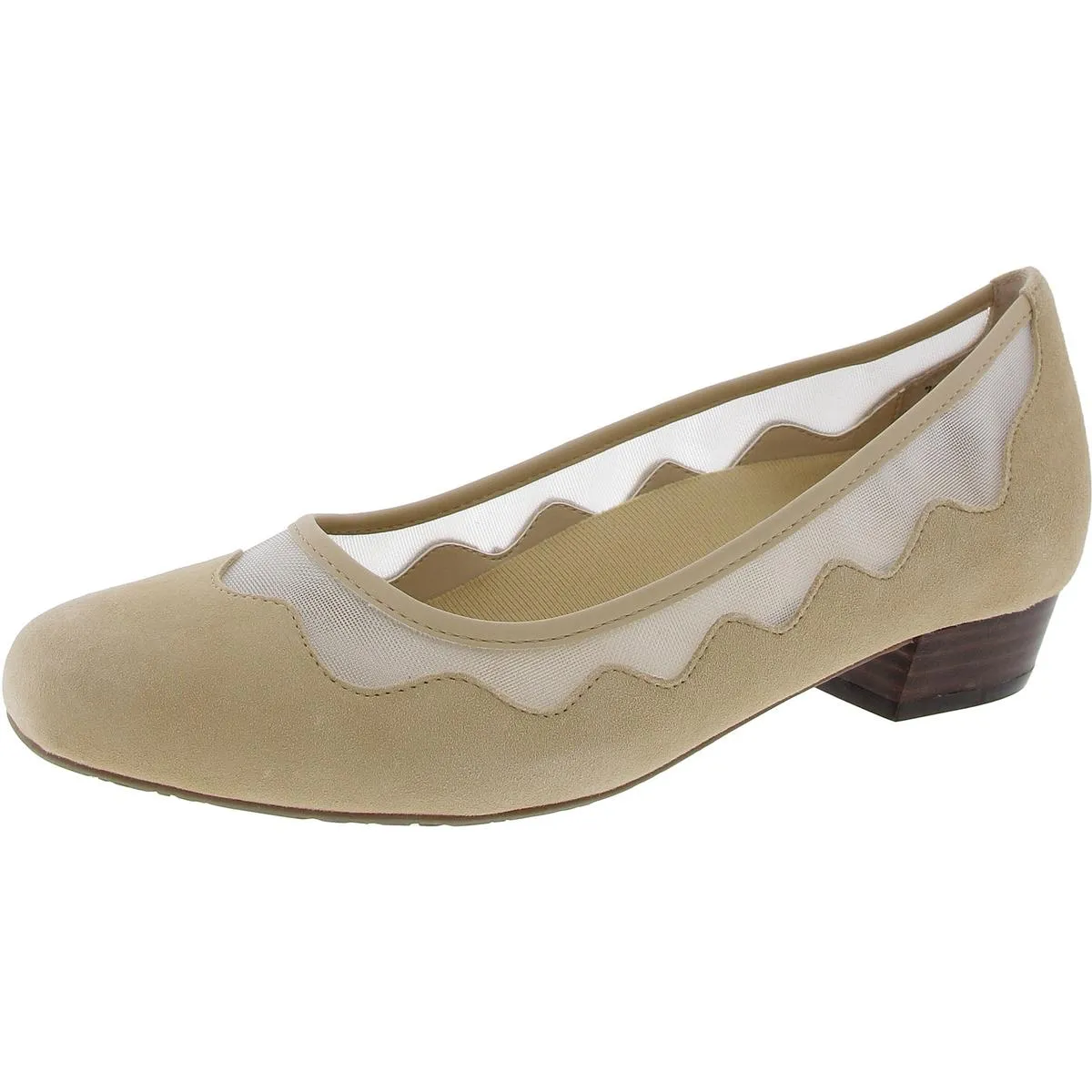 Tootsie  Womens Leather Slip On Loafers