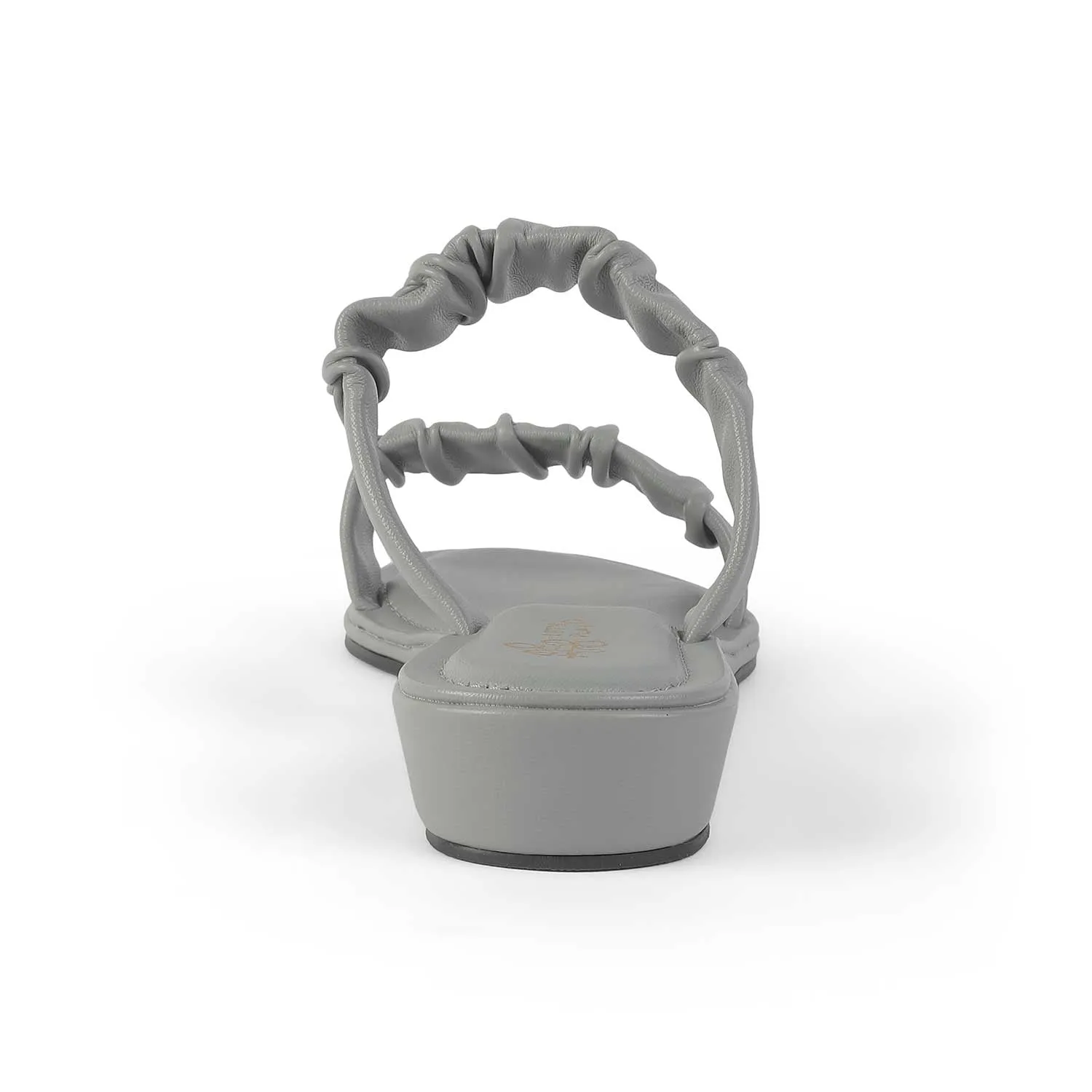 Tresmode Belo Grey Women's Casual Small Wedge Sandals