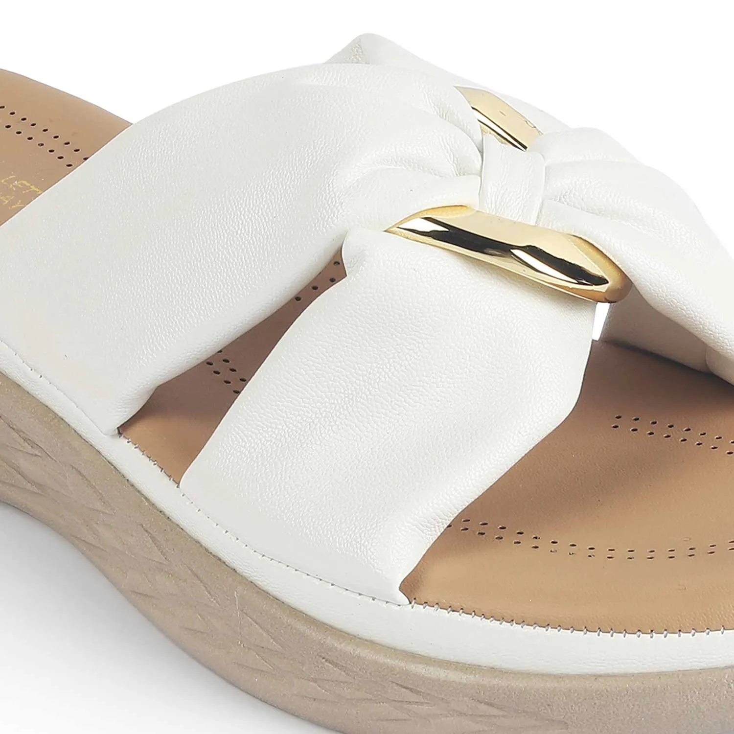 Tresmode Has White Women's Casual Platform Flats