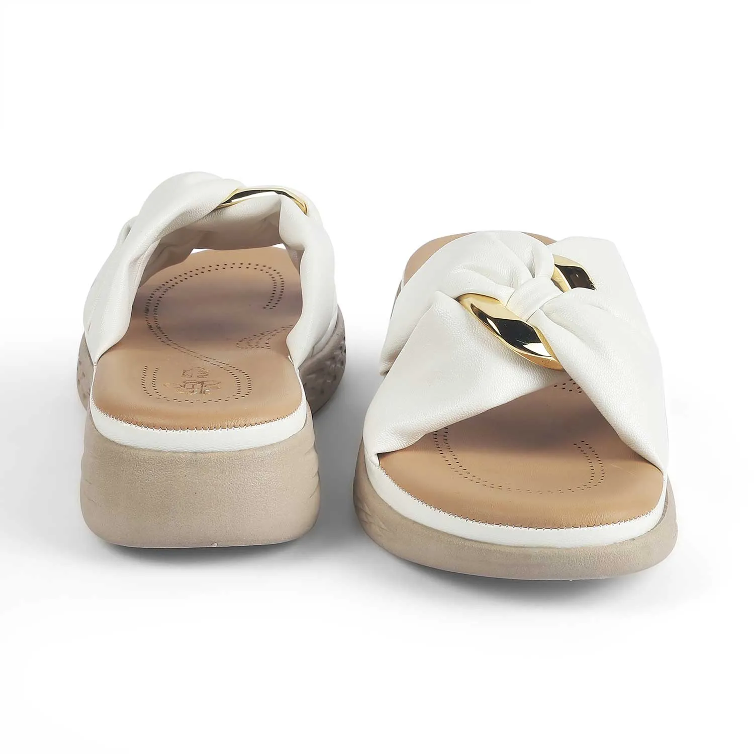 Tresmode Has White Women's Casual Platform Flats