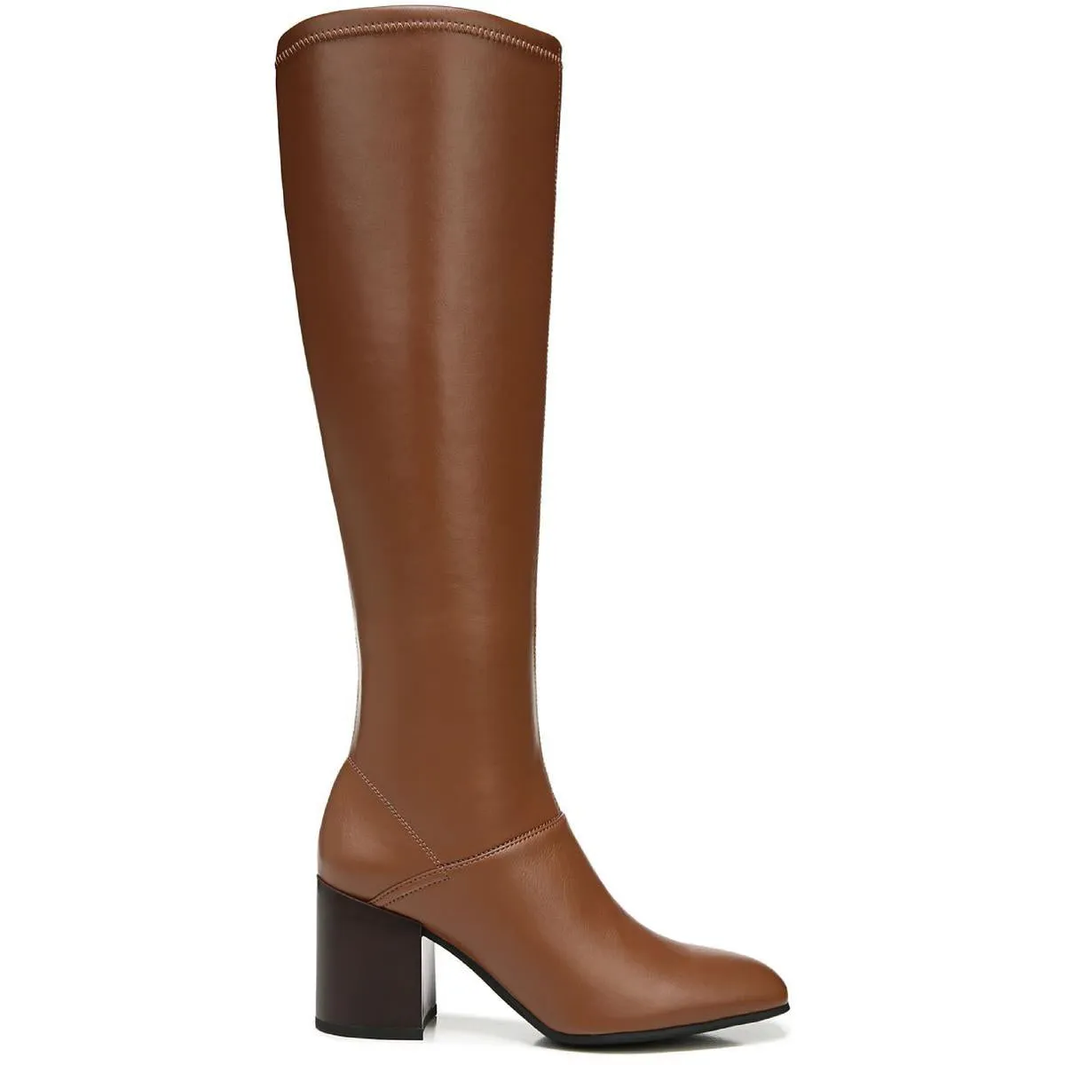Tribute Womens Faux Leather Square Toe Knee-High Boots