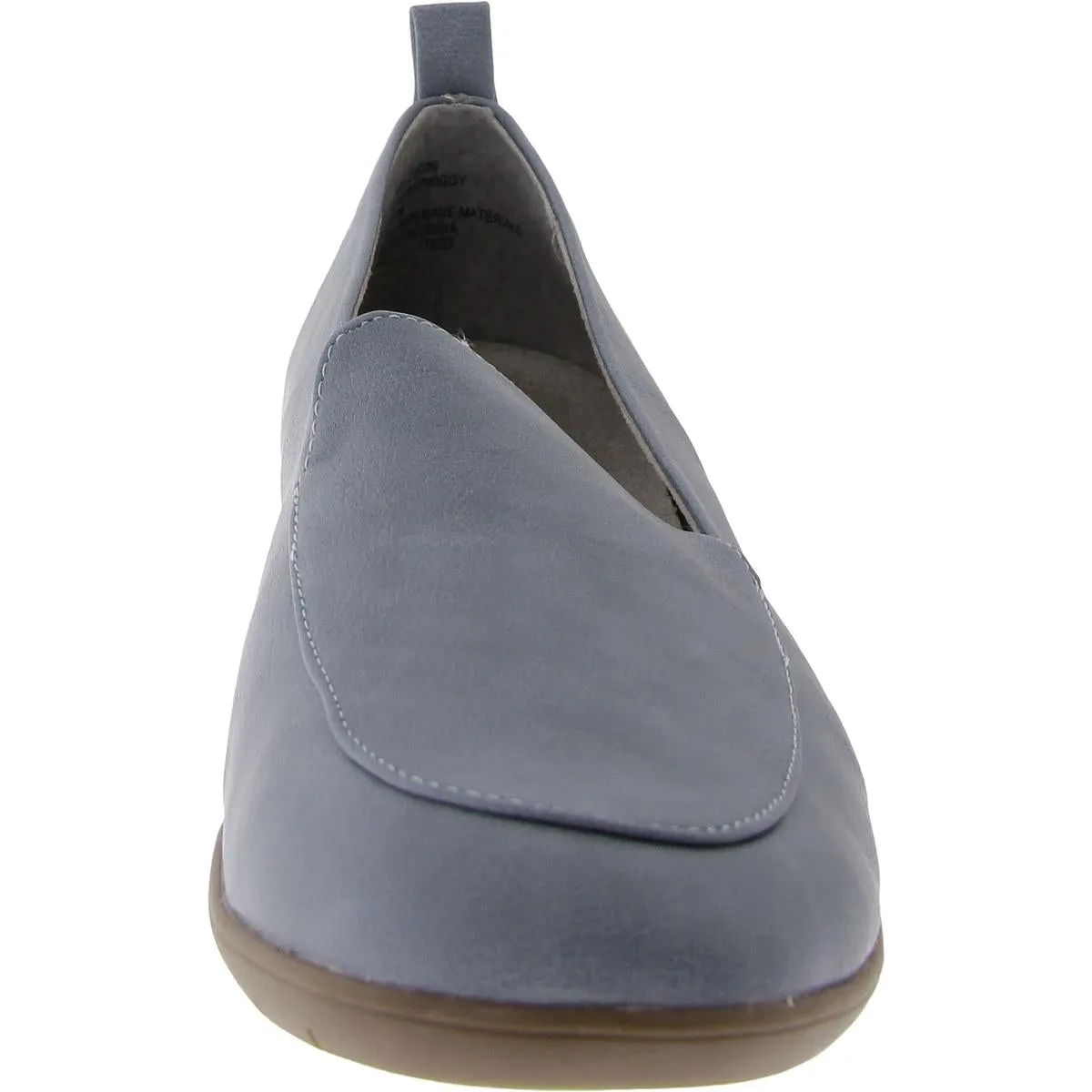 Twiggy Womens Faux Leather Slip-On Loafers
