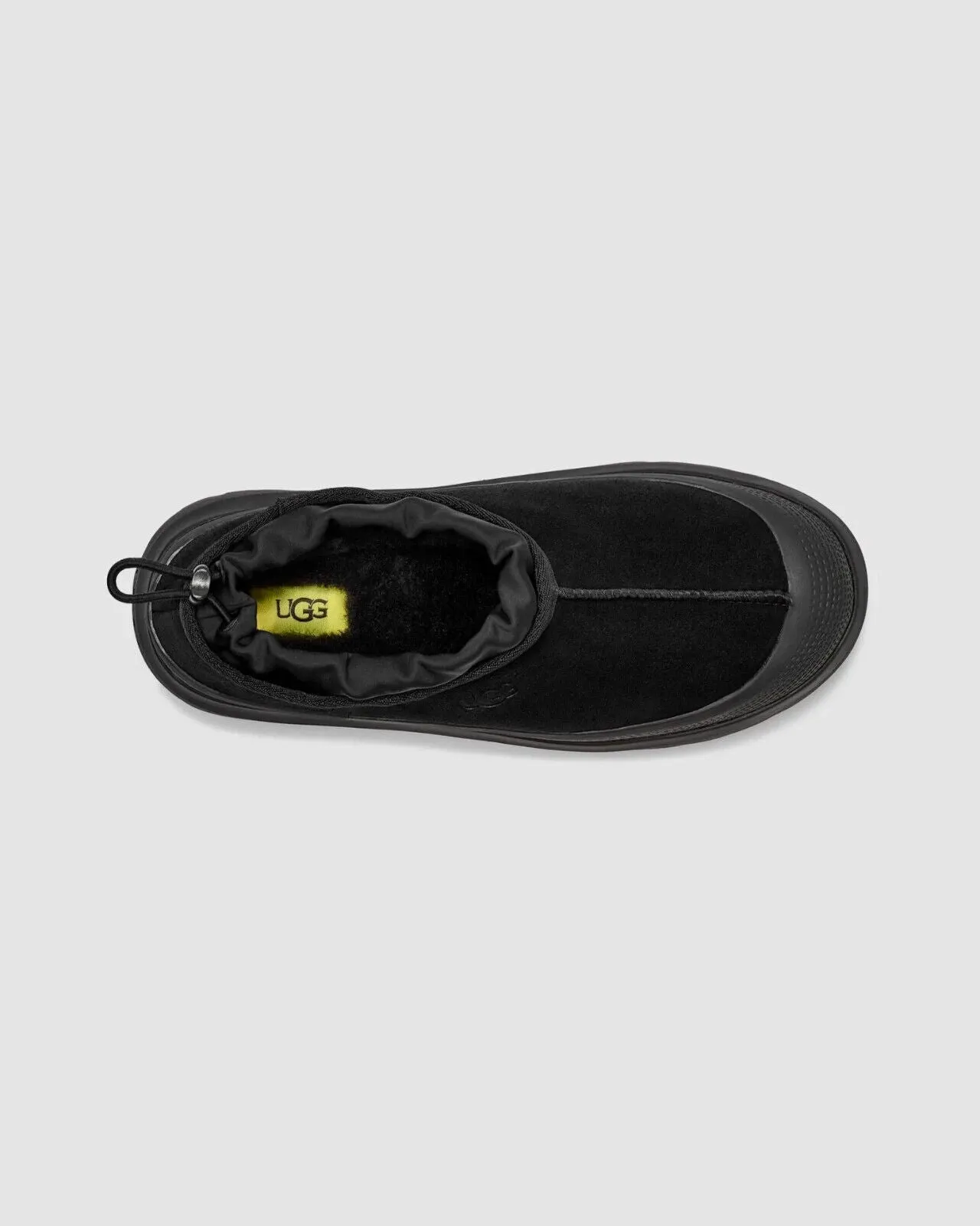 UGG Tasman Weather Hybrid 1144096 Slipper Men's 14 Black Leather Shoes TF4441
