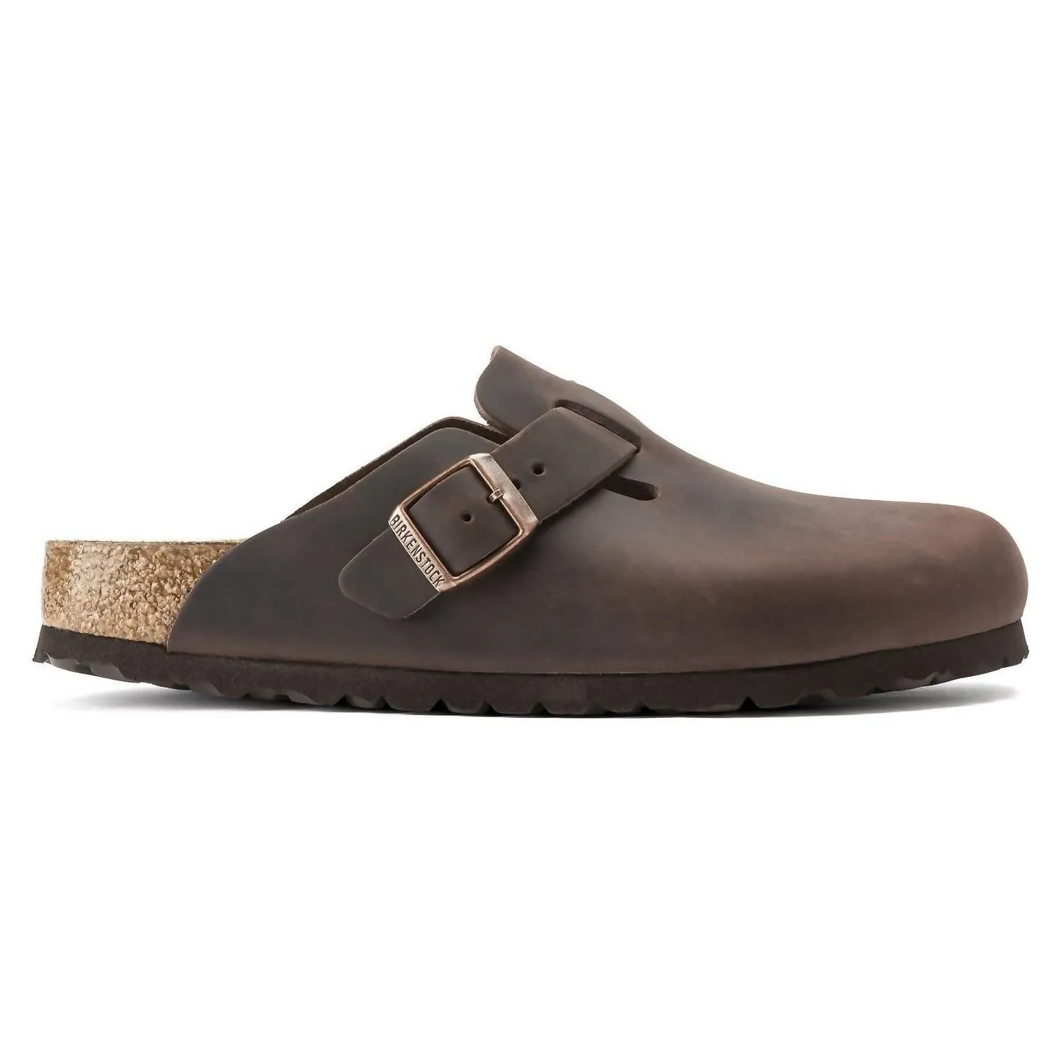 Unisex Boston Soft Footbed Sandal - Regular In Habana Oil Leather