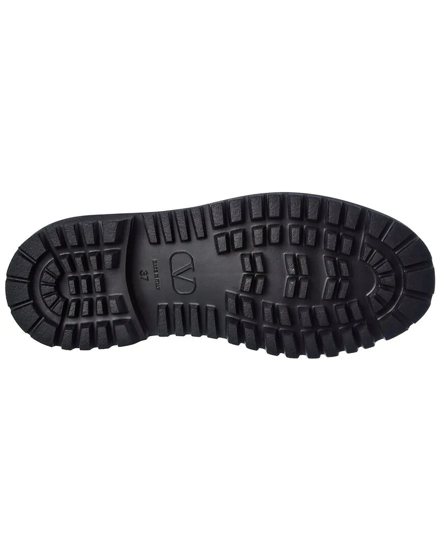 Valentino Rockstud Caged Rubber Sandal