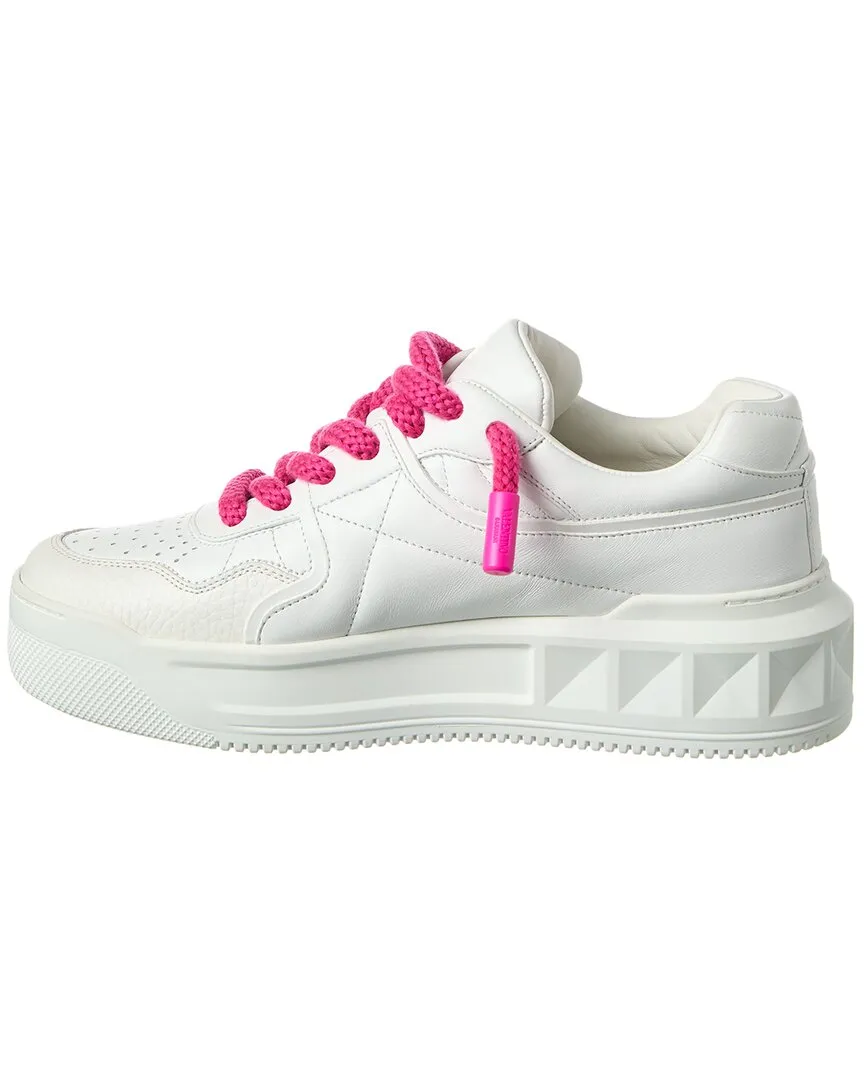 Valentino Roman Stud Leather Sneaker