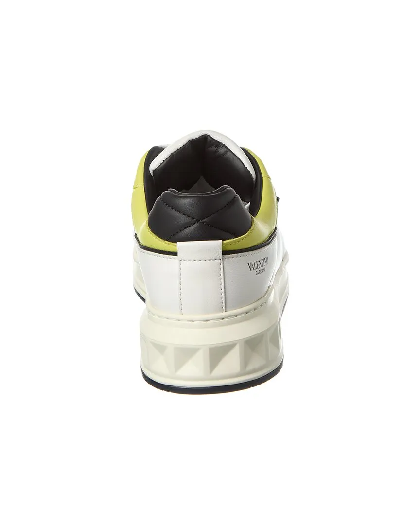 Valentino Roman Stud Leather Sneaker