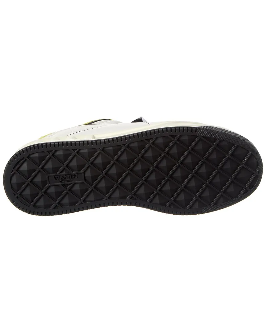 Valentino Roman Stud Leather Sneaker