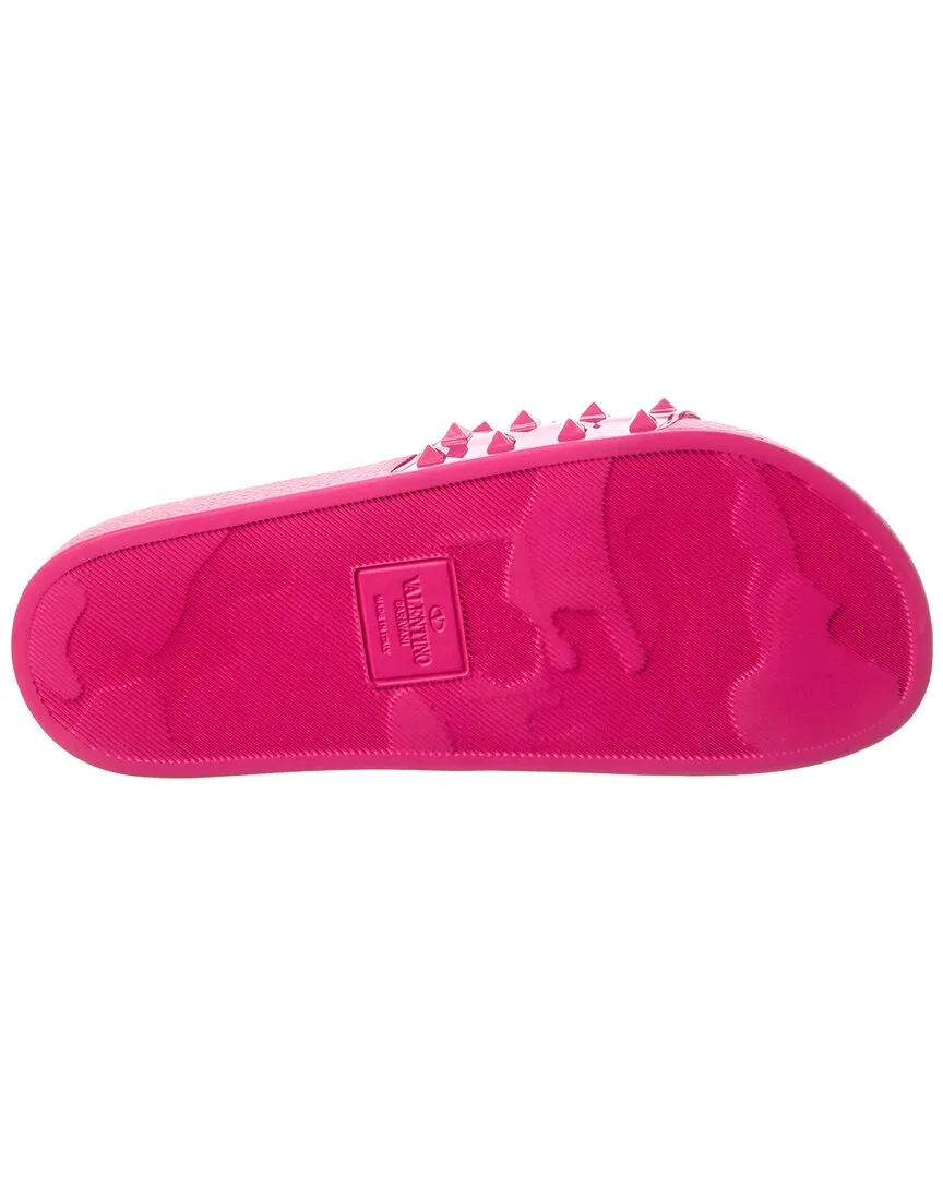 Valentino VLogo Rubber Slide