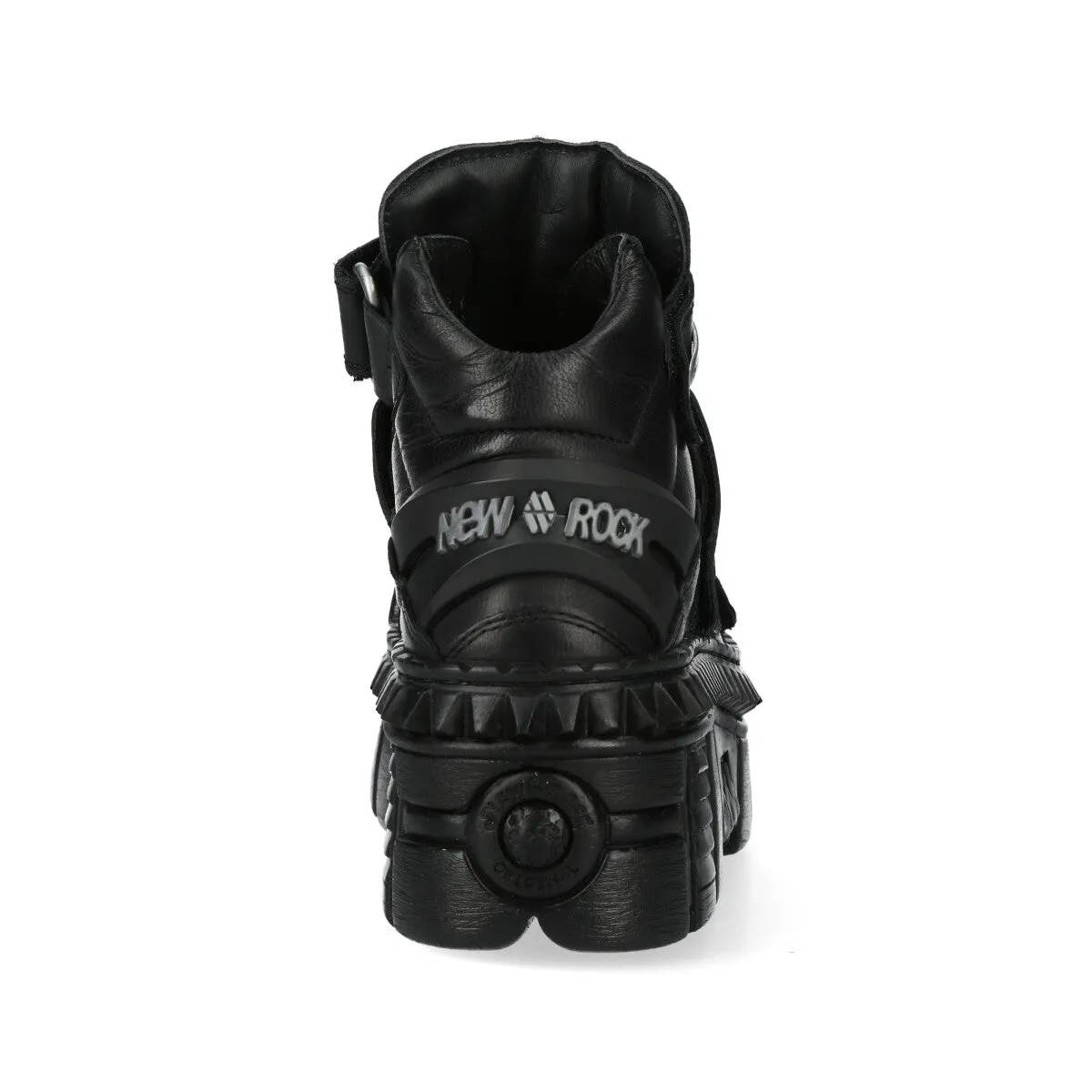 WALL285-S3 Boots Punk Leather Platform Gothic