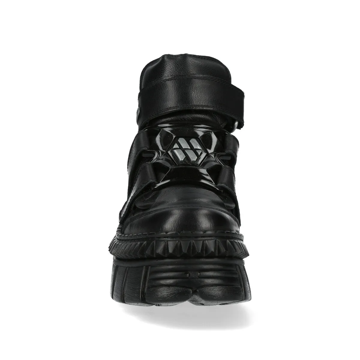 WALL285-S3 Boots Punk Leather Platform Gothic