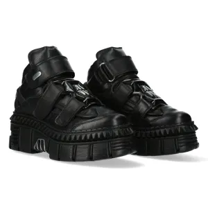 WALL285-S3 Boots Punk Leather Platform Gothic