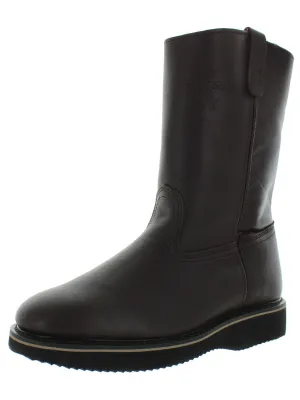 Wellington  Mens Leather Crepe  Sole Work Boots