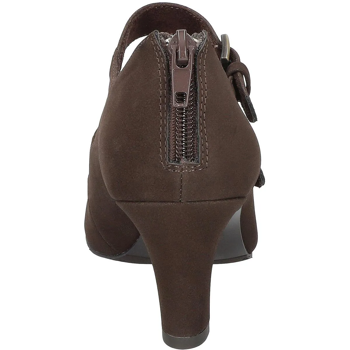 Willis Womens Faux Suede Padded Insole Mary Janes