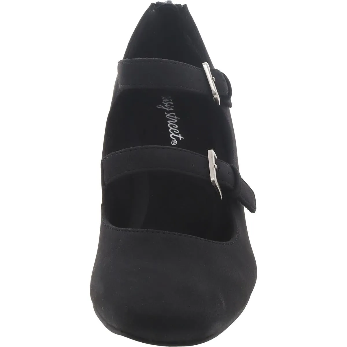 Willis Womens Faux Suede Padded Insole Mary Janes