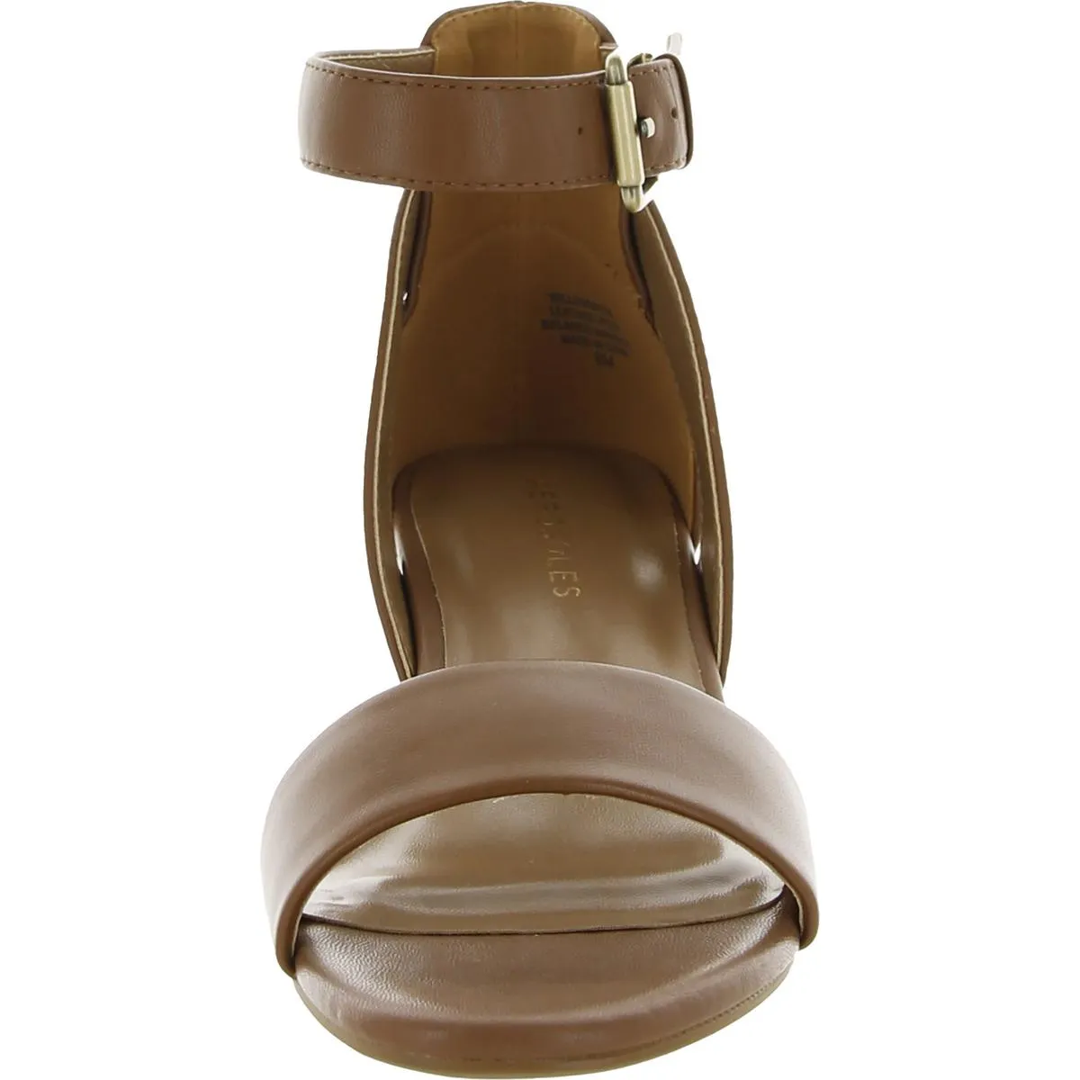 Willowbrook Womens Padded Insole Ankle Strap Wedge Sandals