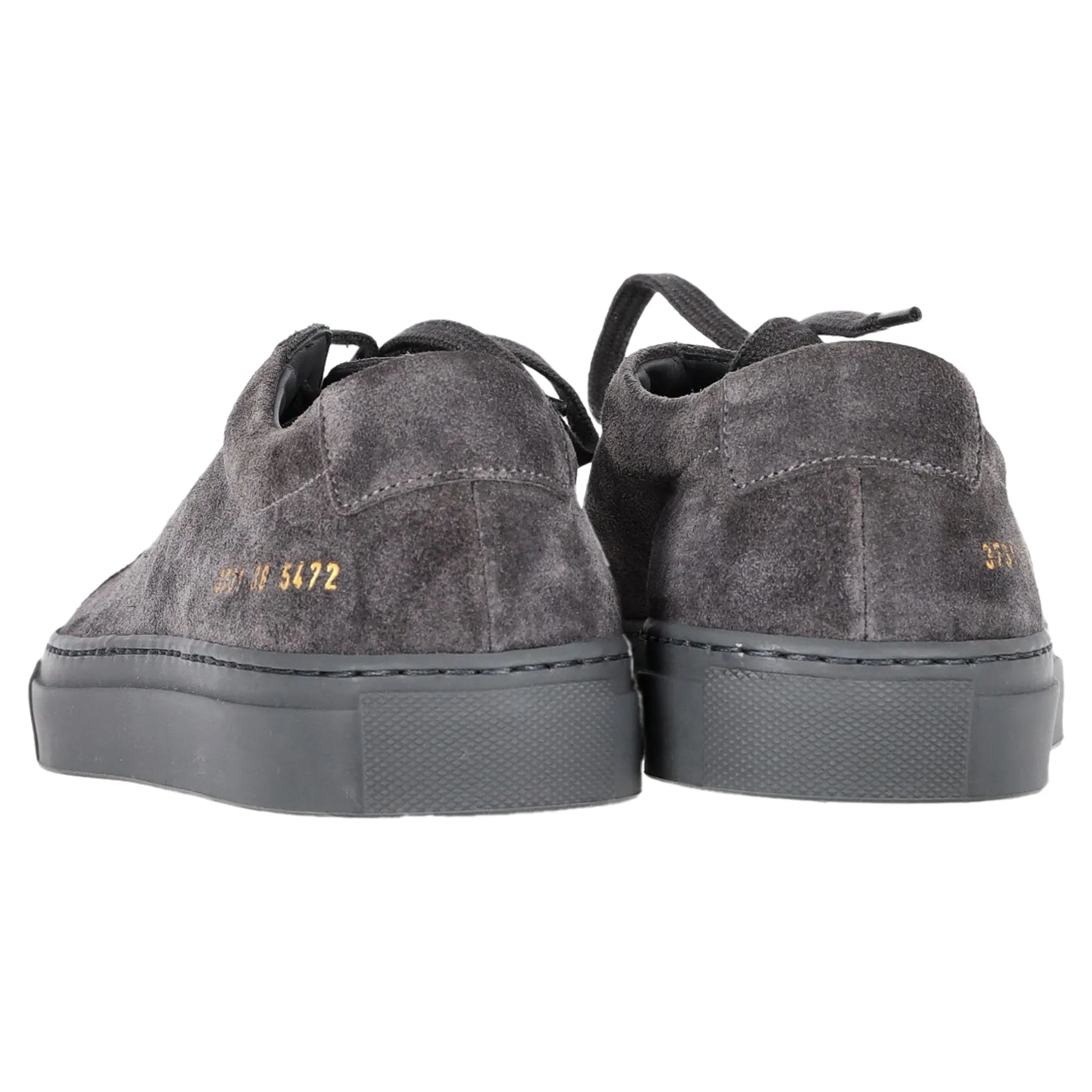 Woman by Common Projects Achilles Sneakers in Grey Suede