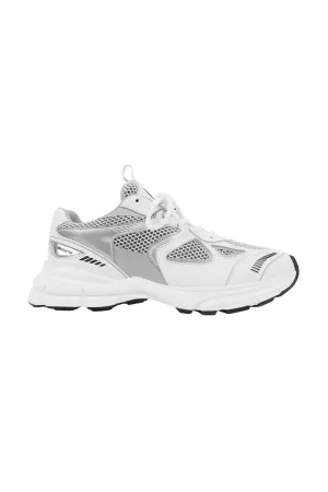 Women Marathon Runner Shoes In White/silver