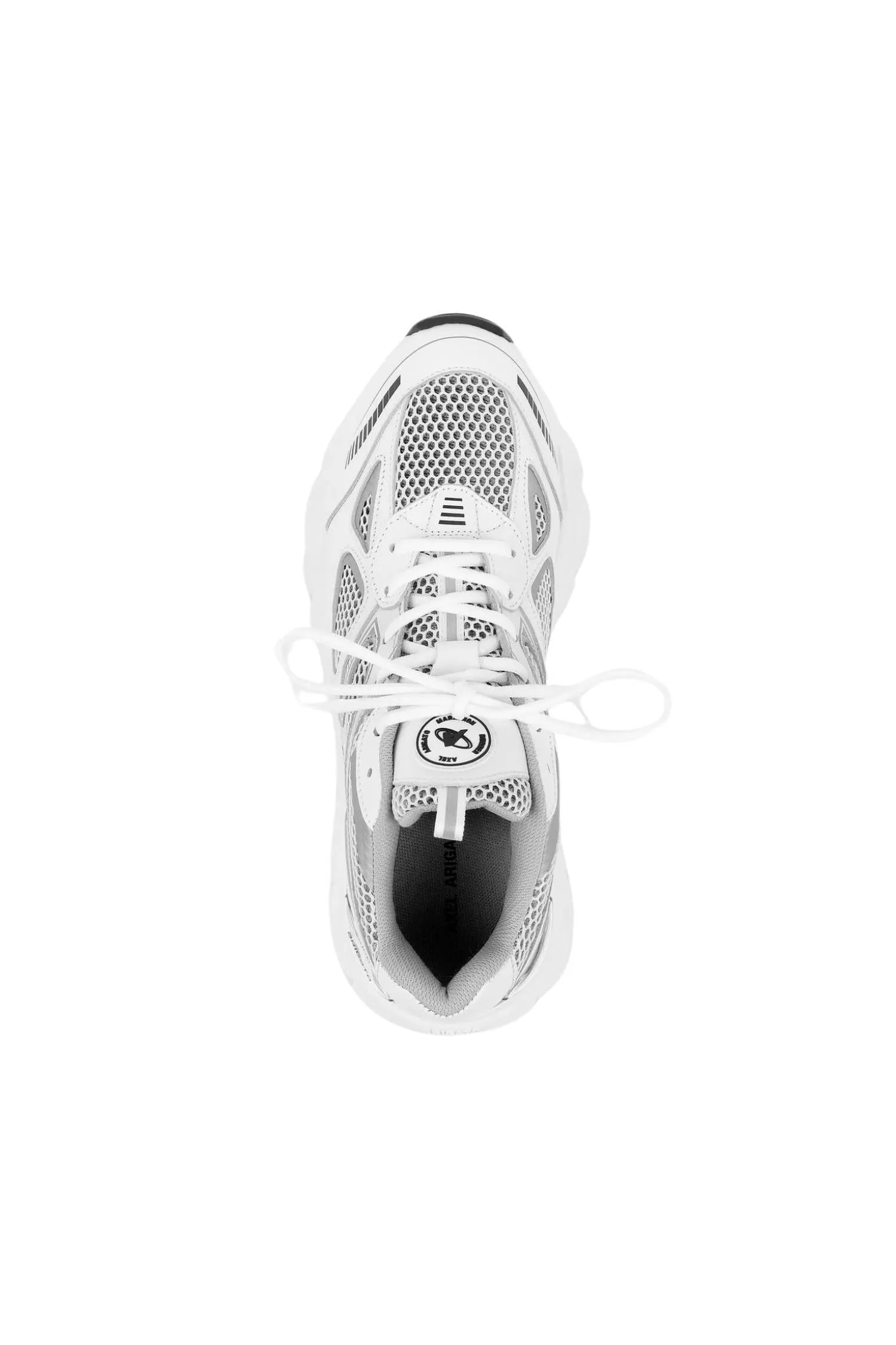 Women Marathon Runner Shoes In White/silver