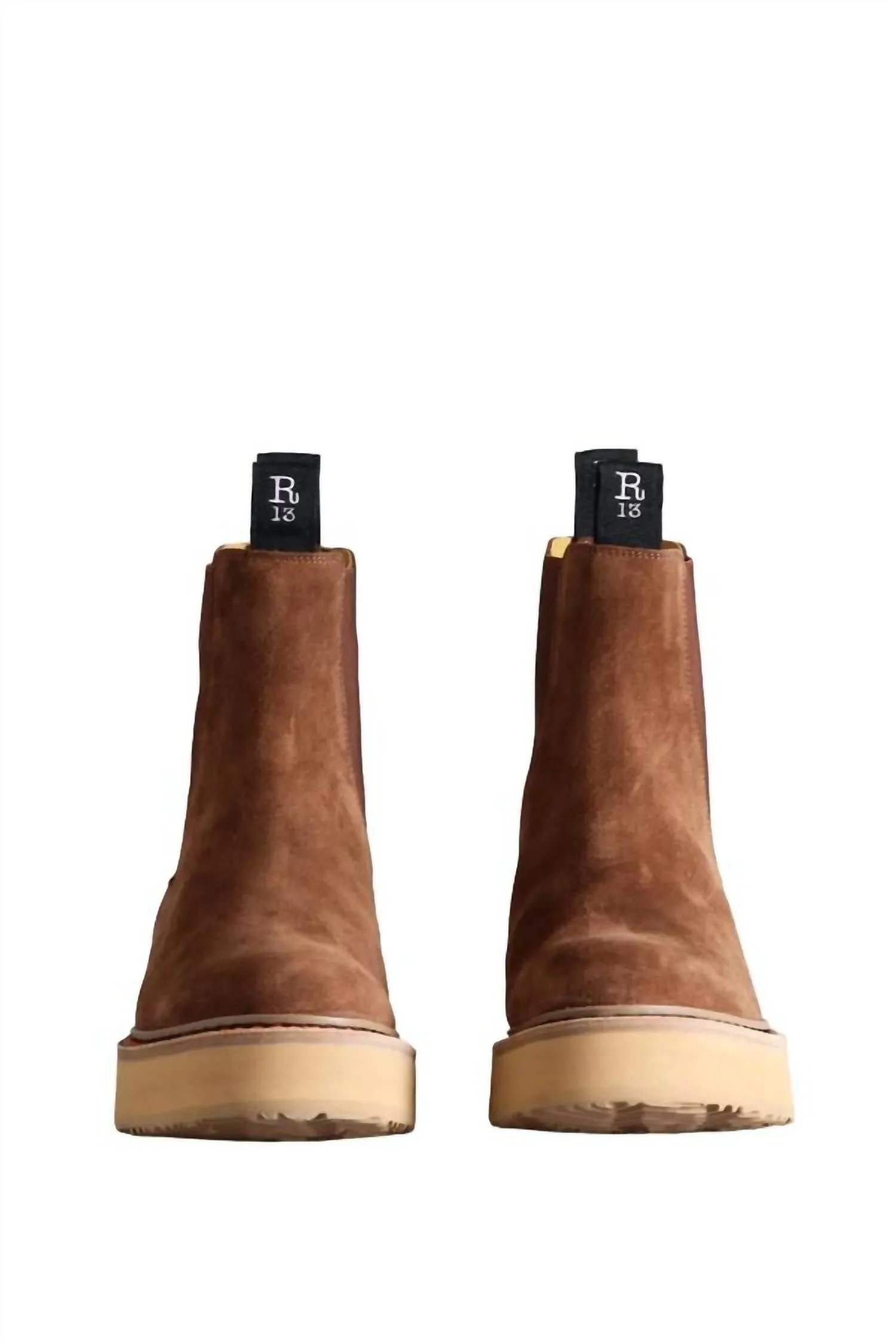 Women Single Stack Chelsea Boot In Brown