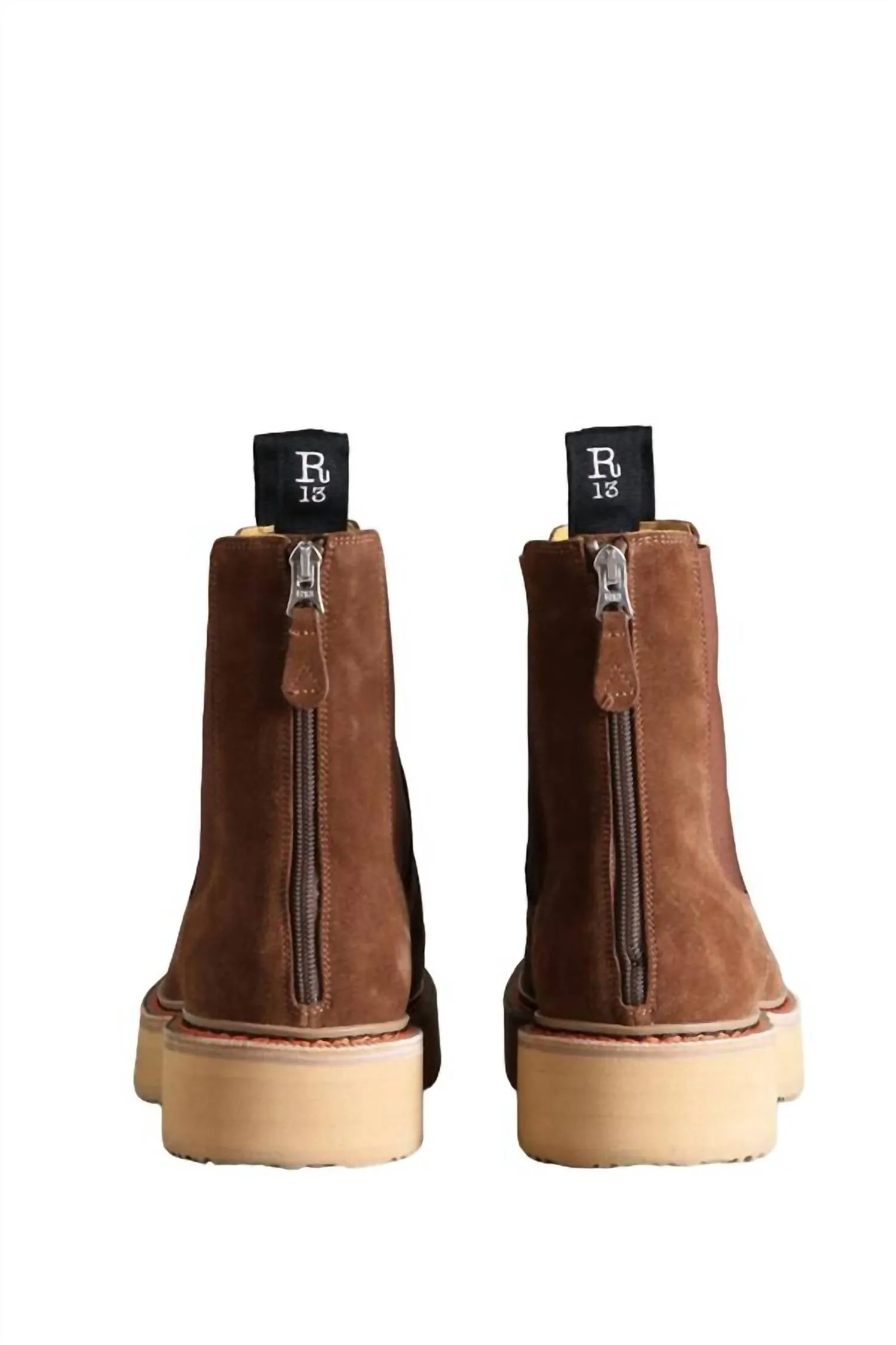 Women Single Stack Chelsea Boot In Brown