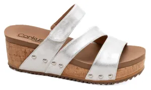 Women Voyage Sandals In Silver