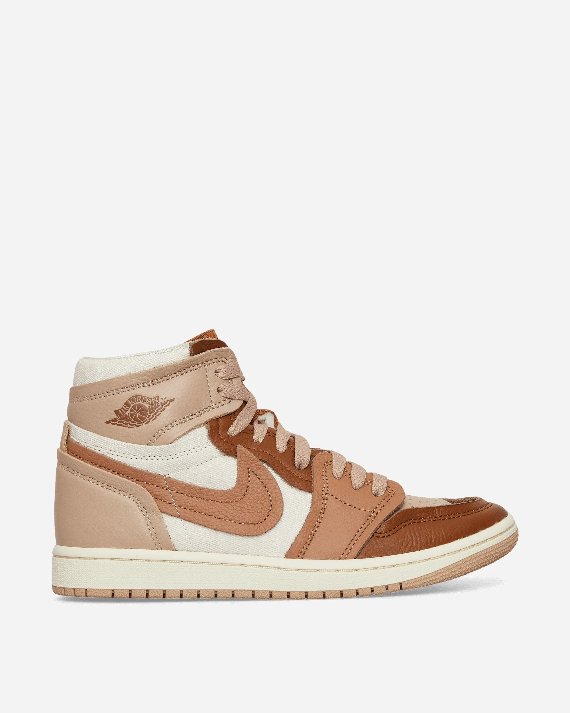 Women's Air Jordan 1 High Method of Make Sneakers Legend Mid Brown