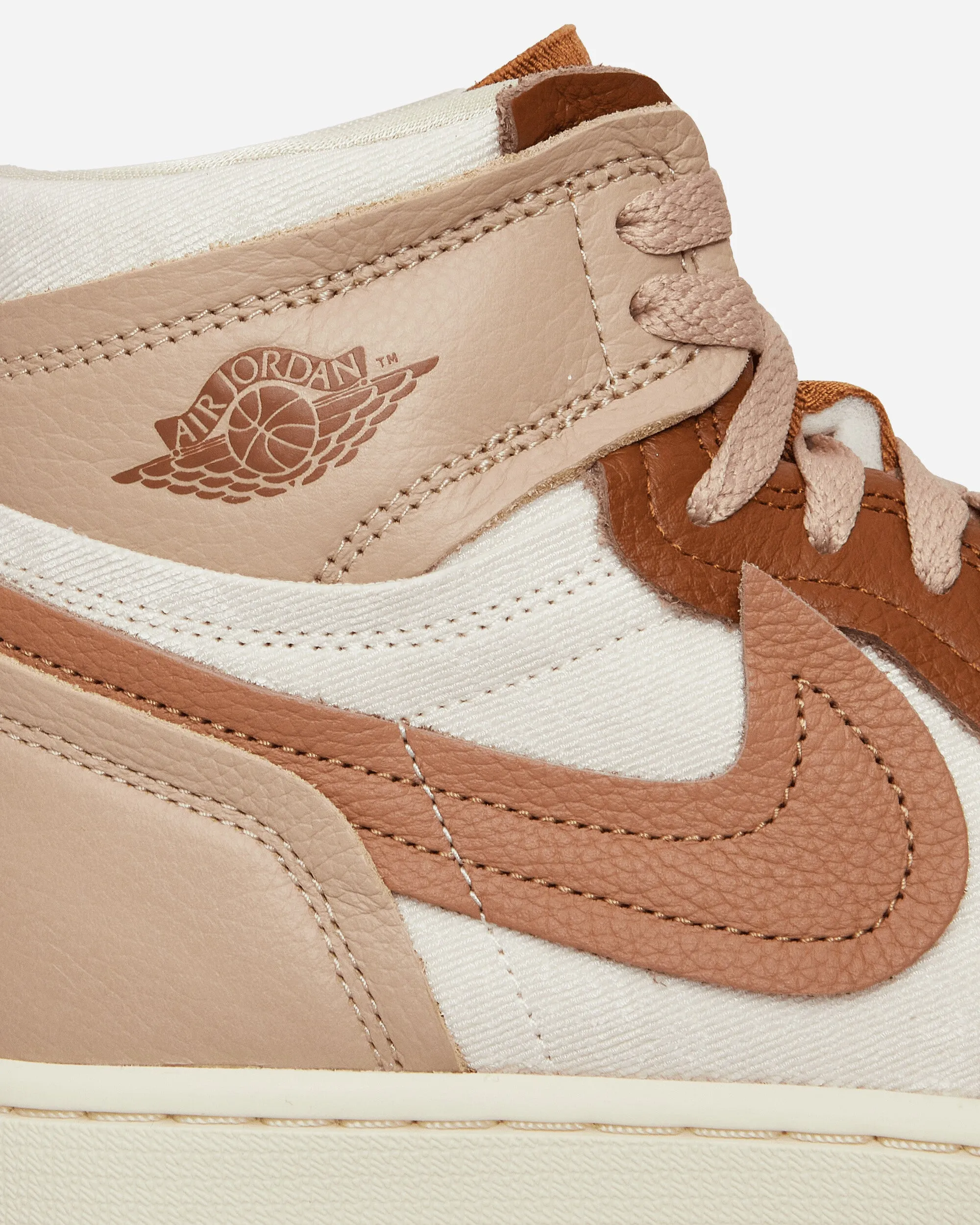 Women's Air Jordan 1 High Method of Make Sneakers Legend Mid Brown