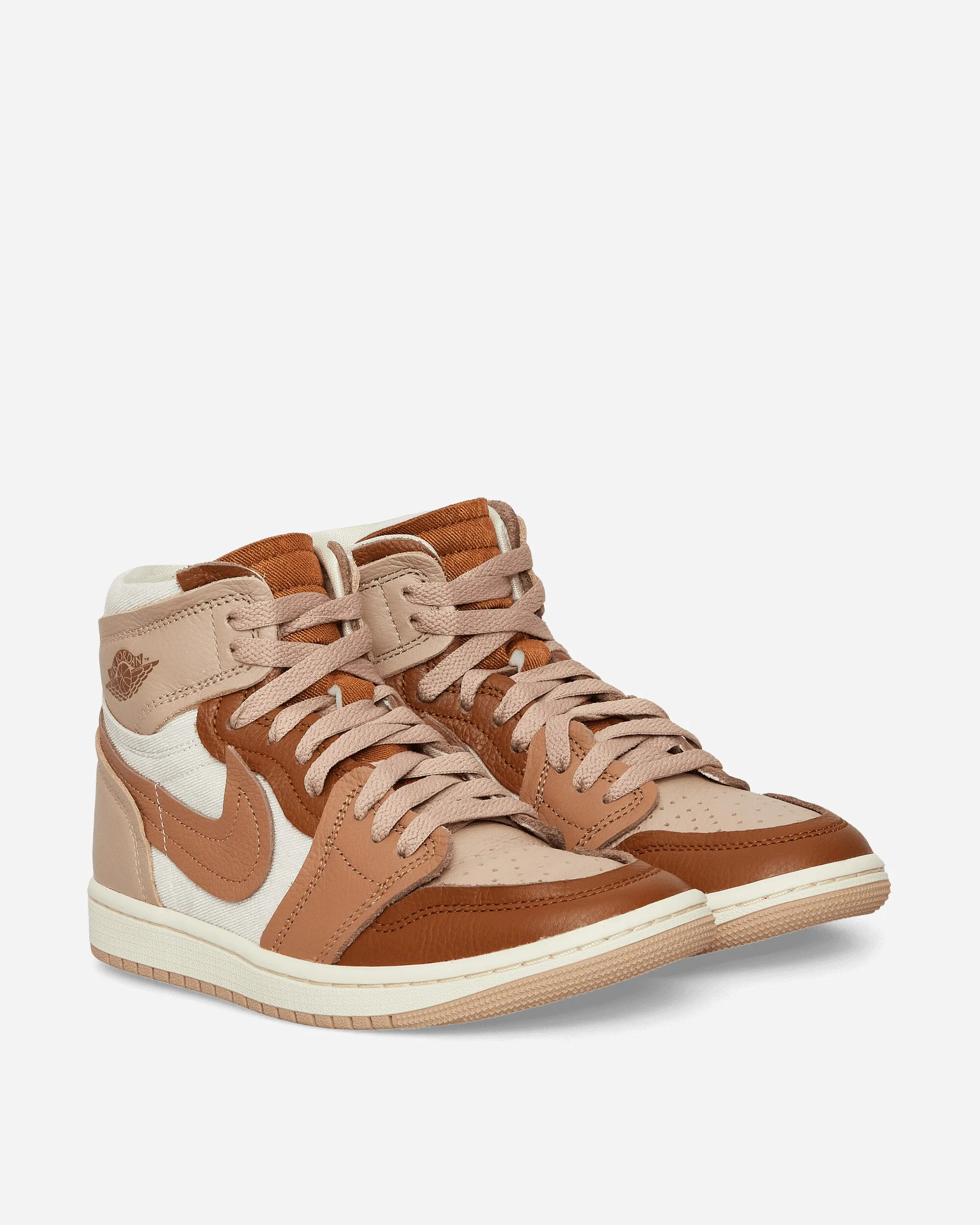 Women's Air Jordan 1 High Method of Make Sneakers Legend Mid Brown