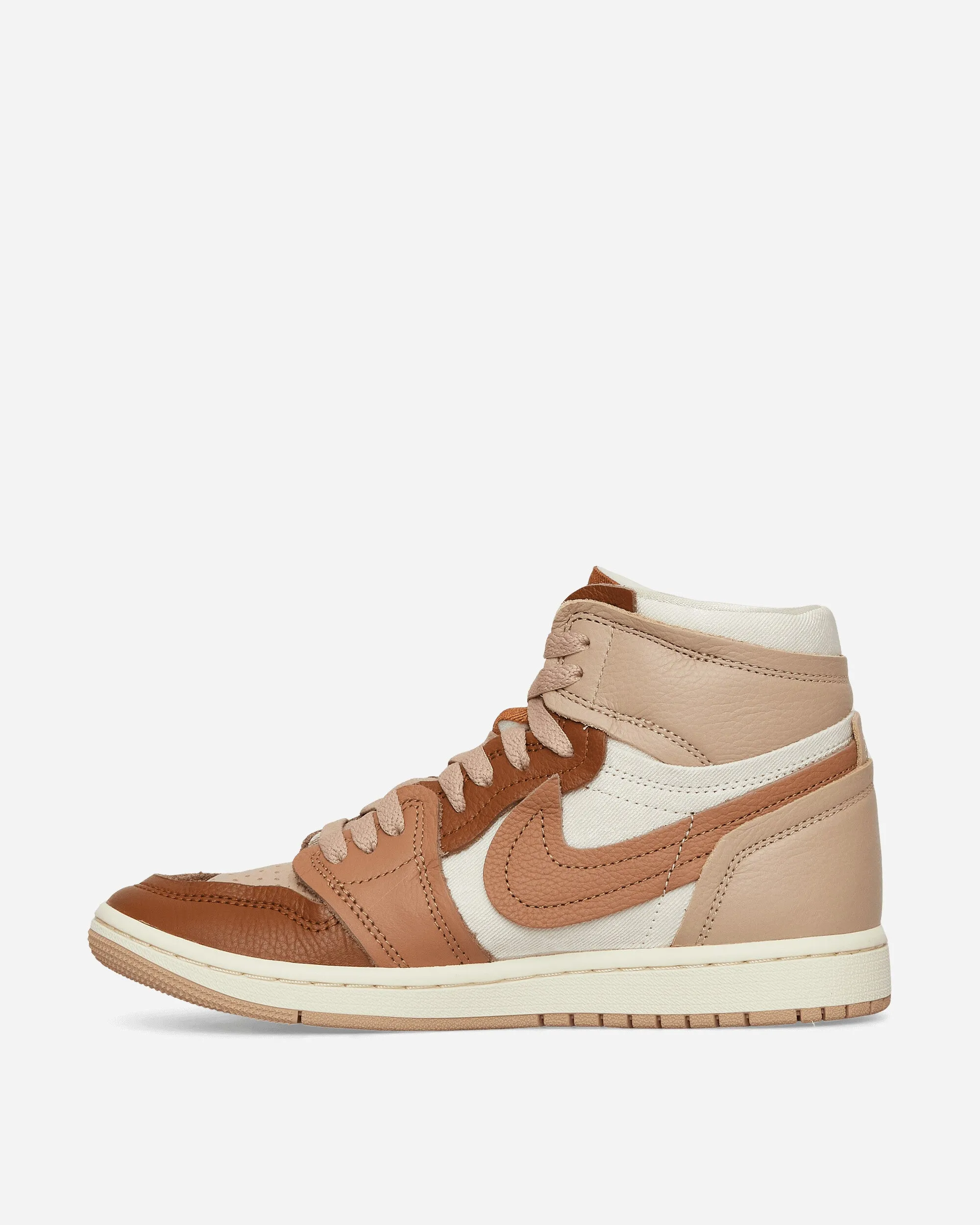 Women's Air Jordan 1 High Method of Make Sneakers Legend Mid Brown