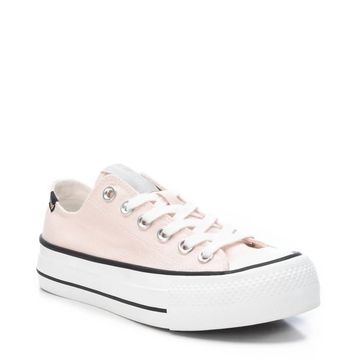 Women's Canvas Sneakers In Light/pastel Pink