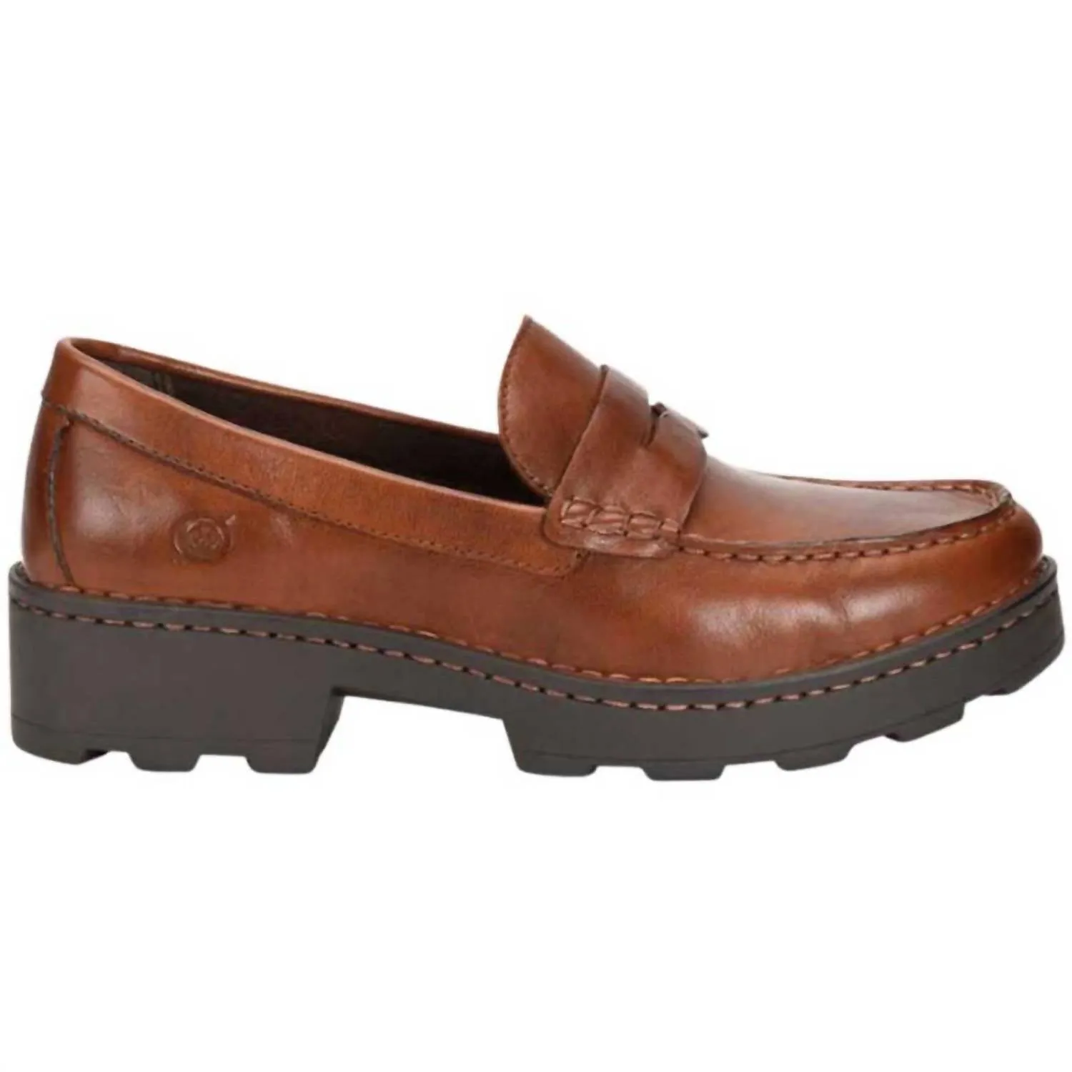 Women's Carrera Platform Loafer Shoes In Brown