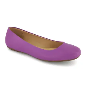 Women's Casual Comfort Ballerina Shoes In Purple