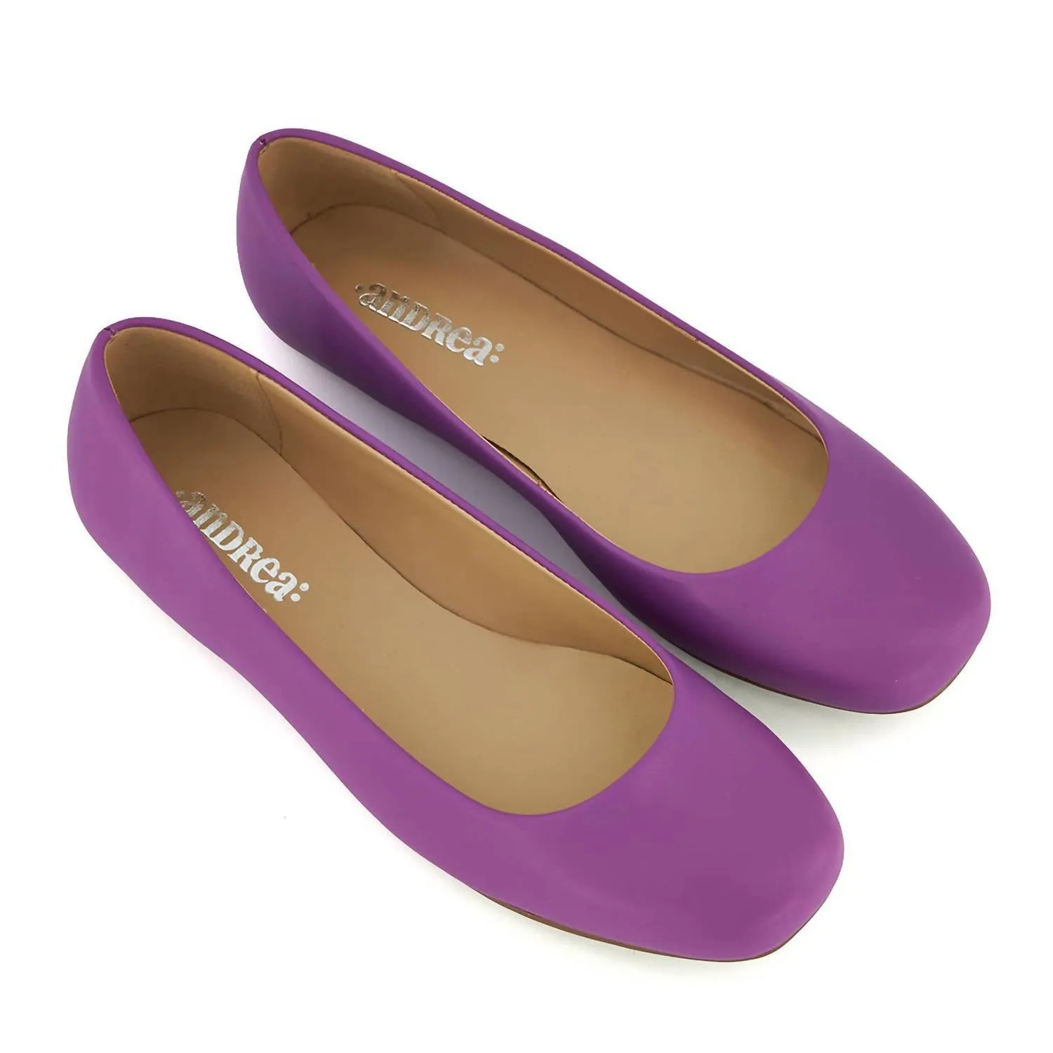 Women's Casual Comfort Ballerina Shoes In Purple