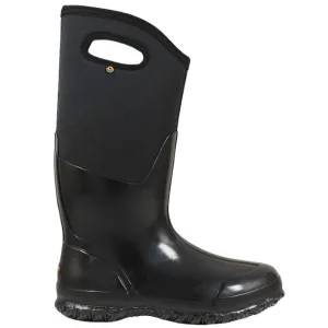 Women's Classic High Boots In Black Shine