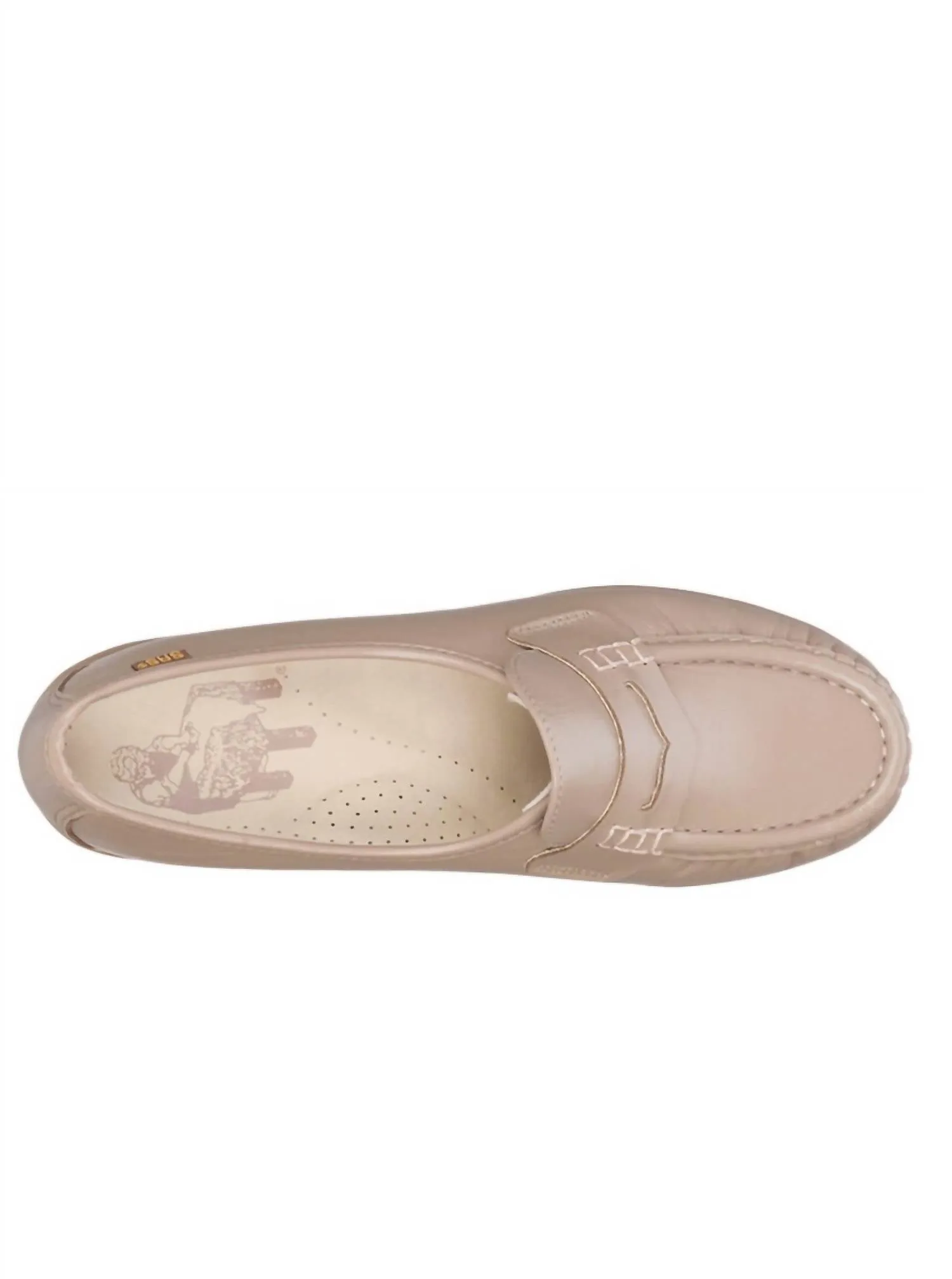 Women's Classic Slip On Loafer - Medium In Mocha