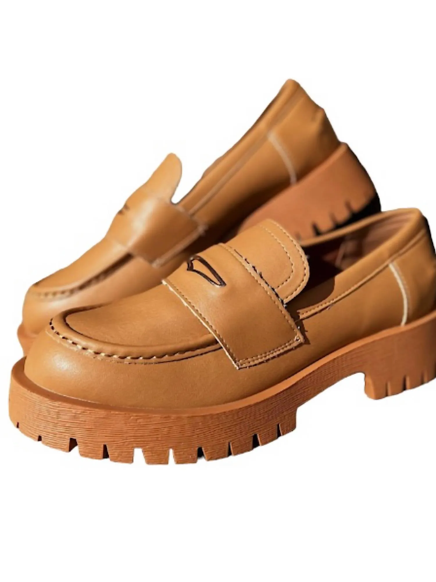 Women's Hutch Penny Loafers In Cognac