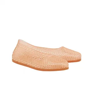 Women's Iro Flat Jelly Sandal In Nude