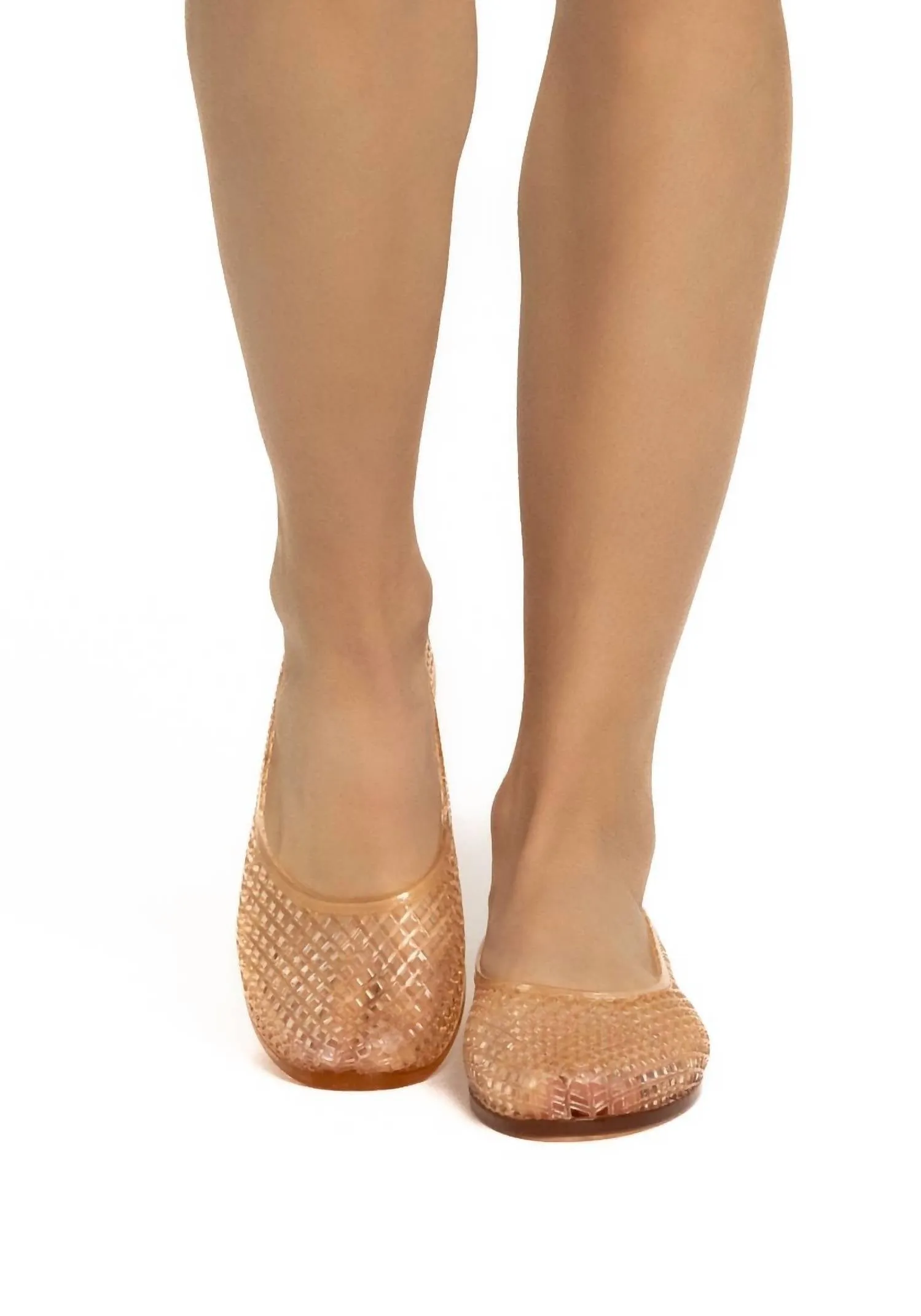 Women's Iro Flat Jelly Sandal In Nude