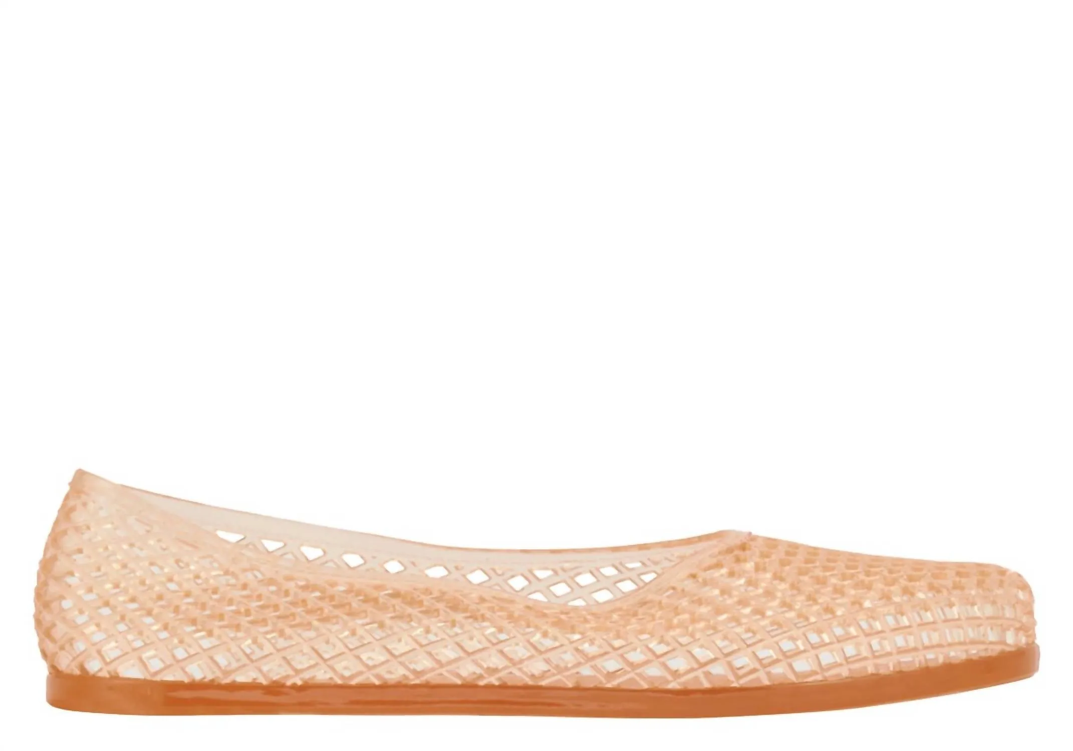 Women's Iro Flat Jelly Sandal In Nude