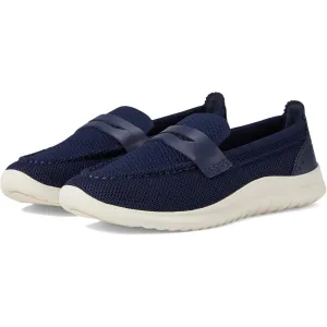 Womens Knit Man Made Slip-On Sneakers