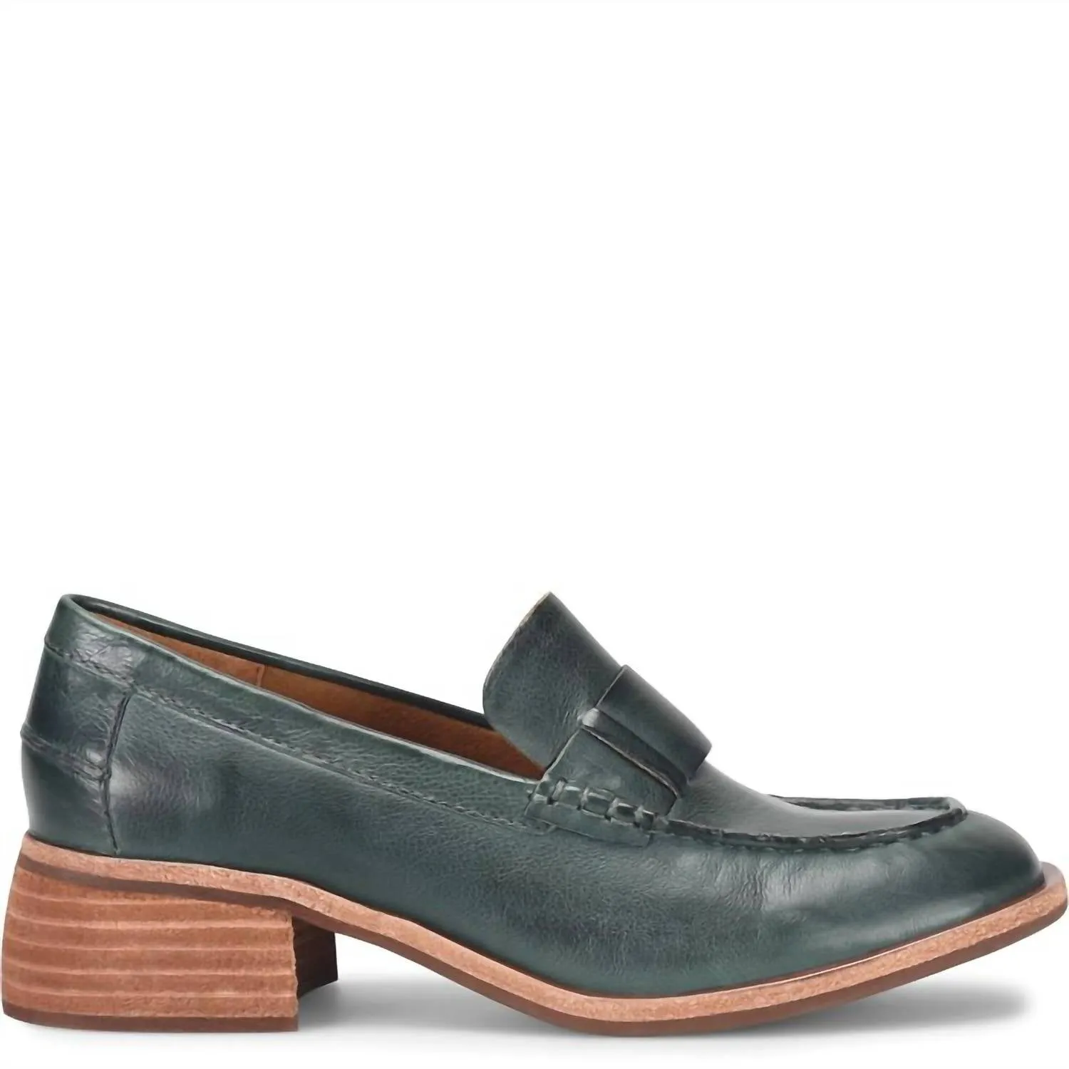 Women's Kya Loafer In Dark Green Pine