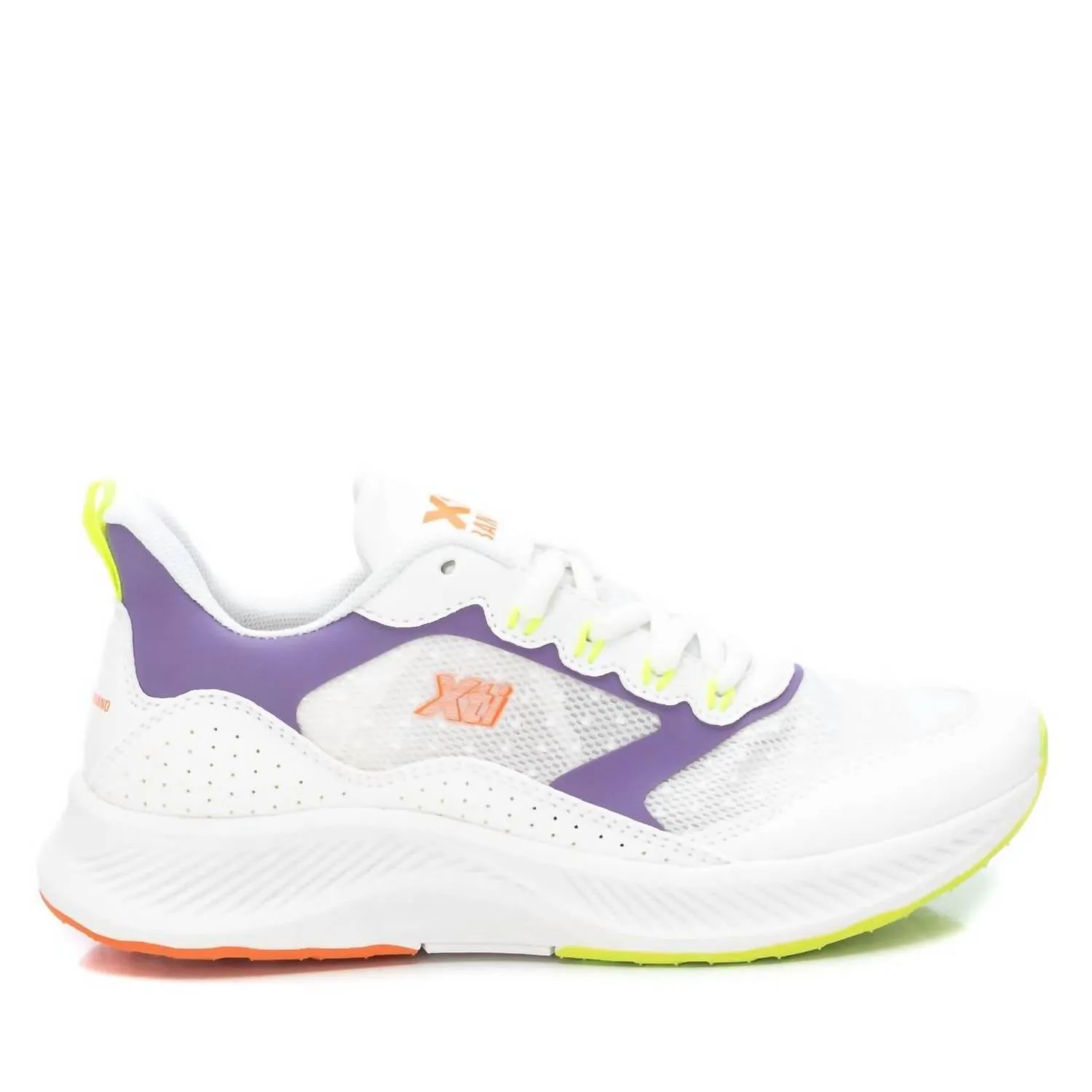 Women's Lace-Up Sneakers In White