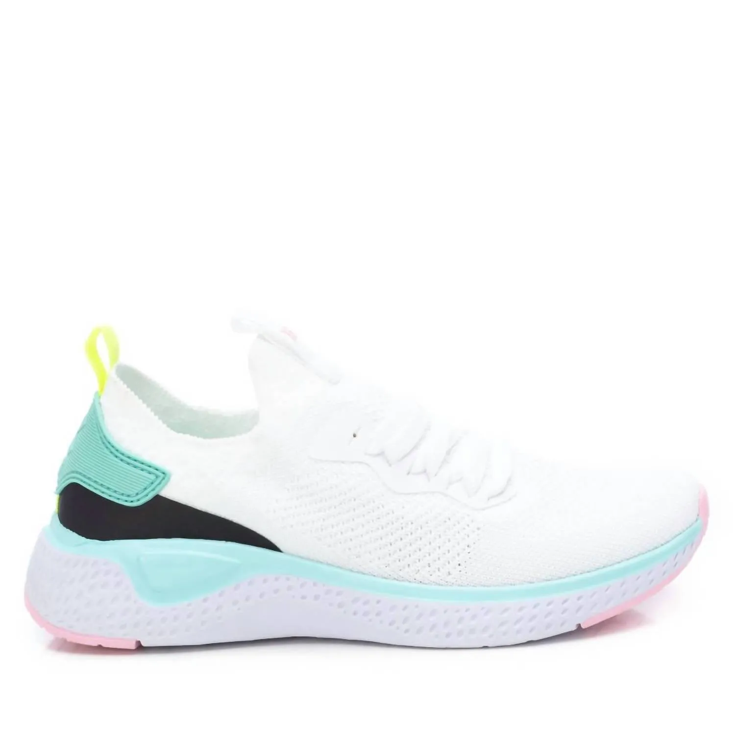 Women's Lace-Up Sneakers In White