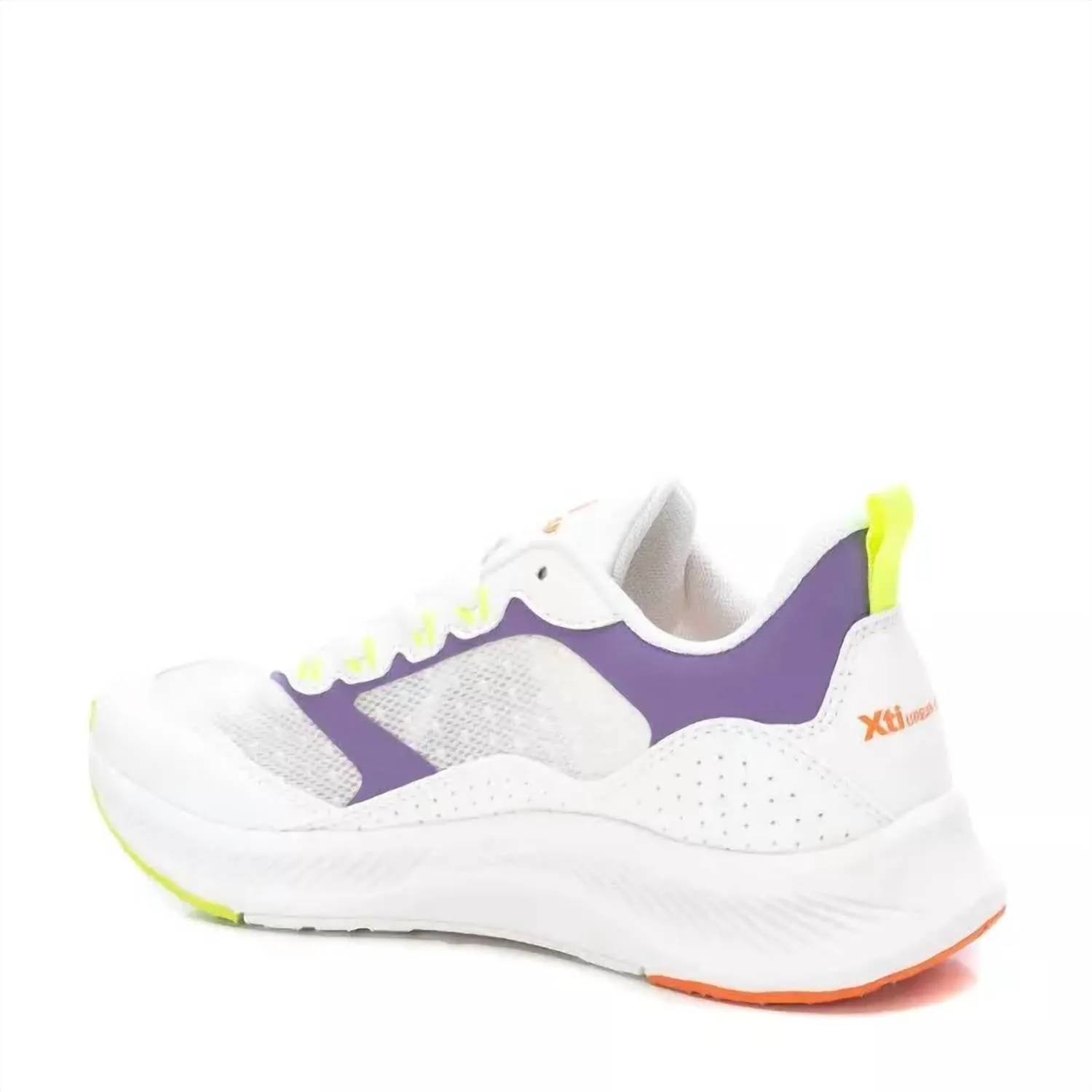 Women's Lace-Up Sneakers In White