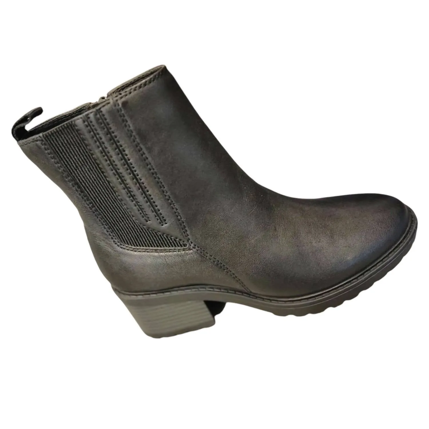 Women's Meara Leather Boots In Black