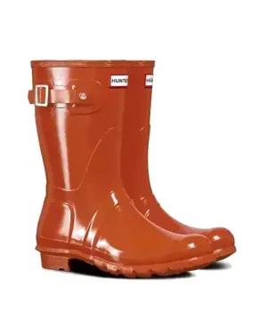 Women's Original Short Gloss Wellington Boots In Siren